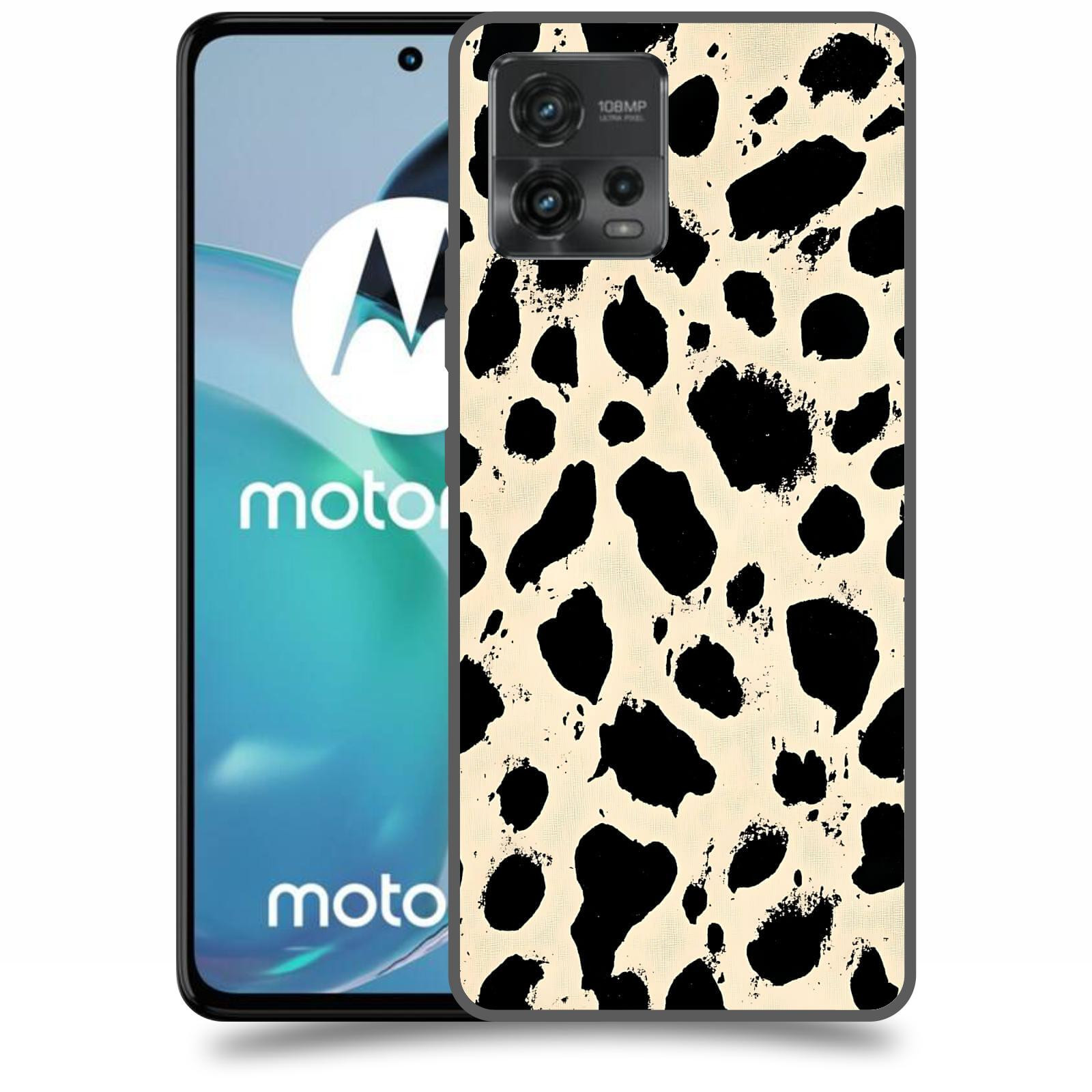 ACOVER Kryt na mobil Motorola Moto G72 - Black dots