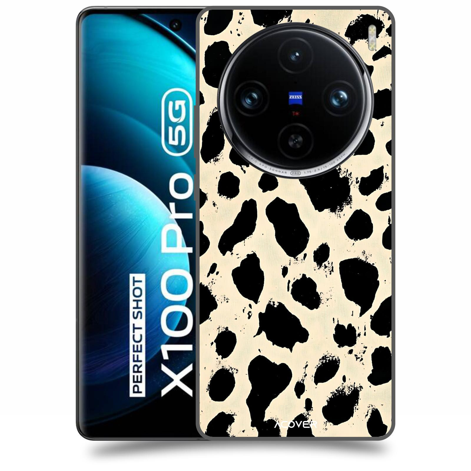 ACOVER Kryt na mobil Vivo X100 Pro - Black dots