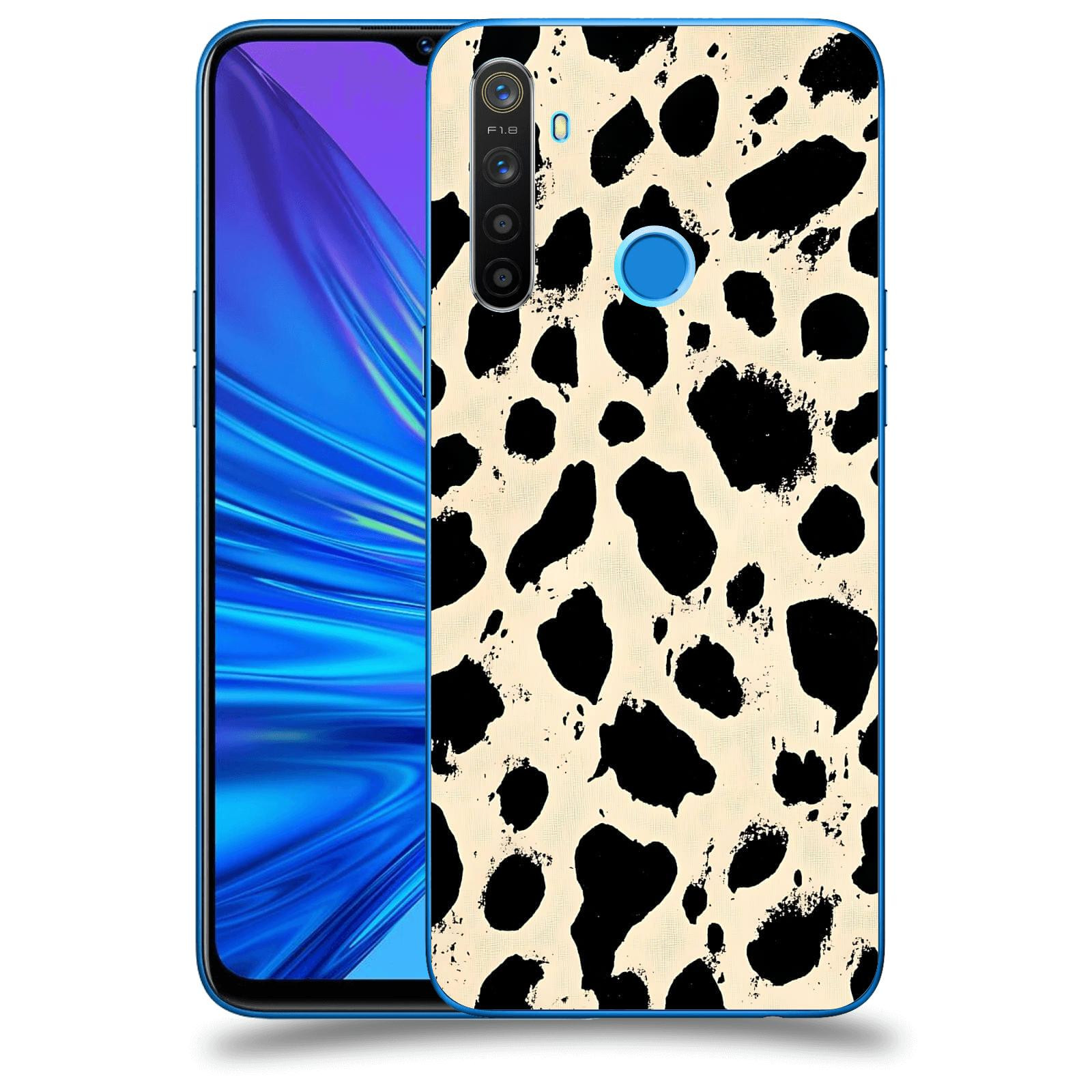 ACOVER Kryt na mobil Realme 5 - Black dots