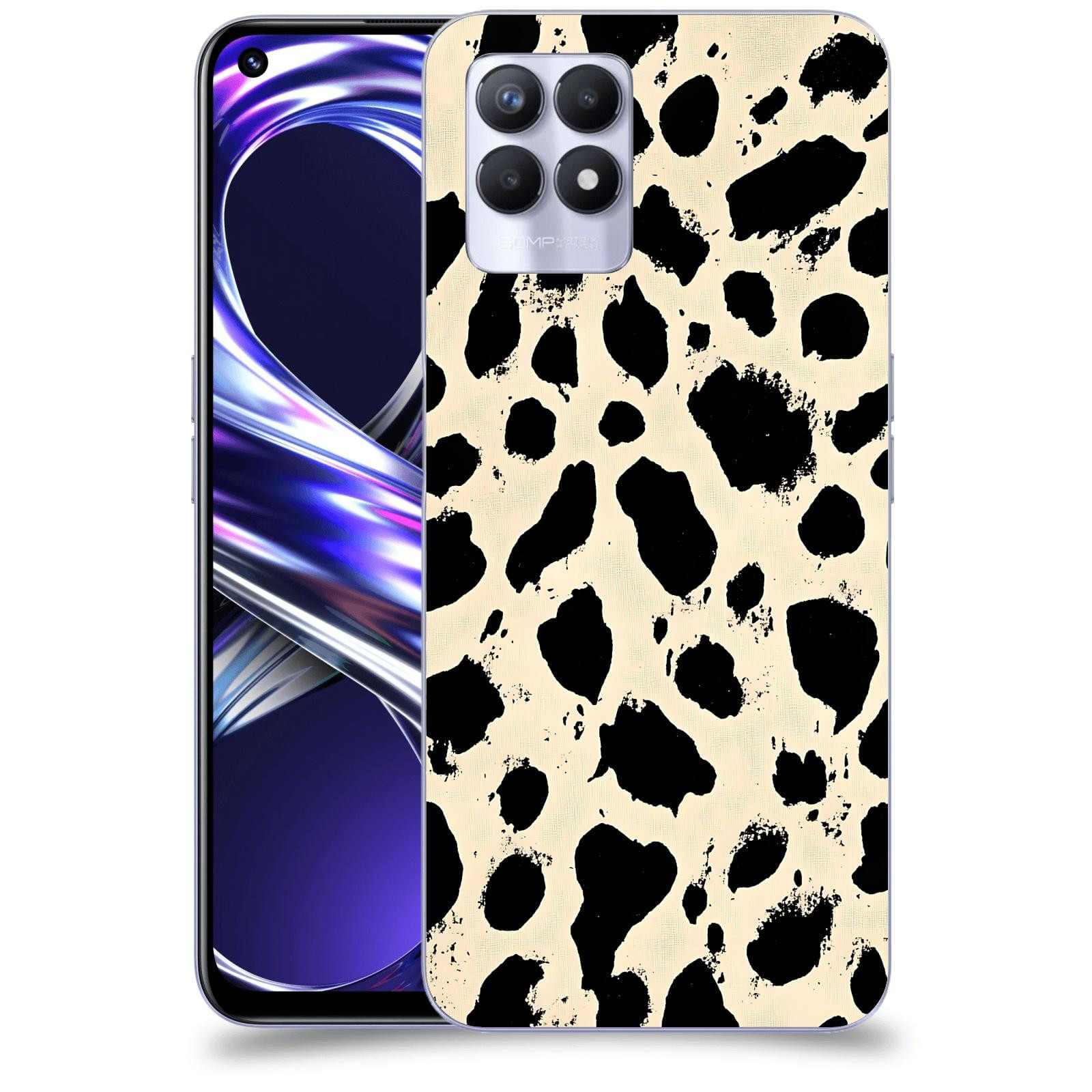ACOVER Kryt na mobil Realme 8i - Black dots