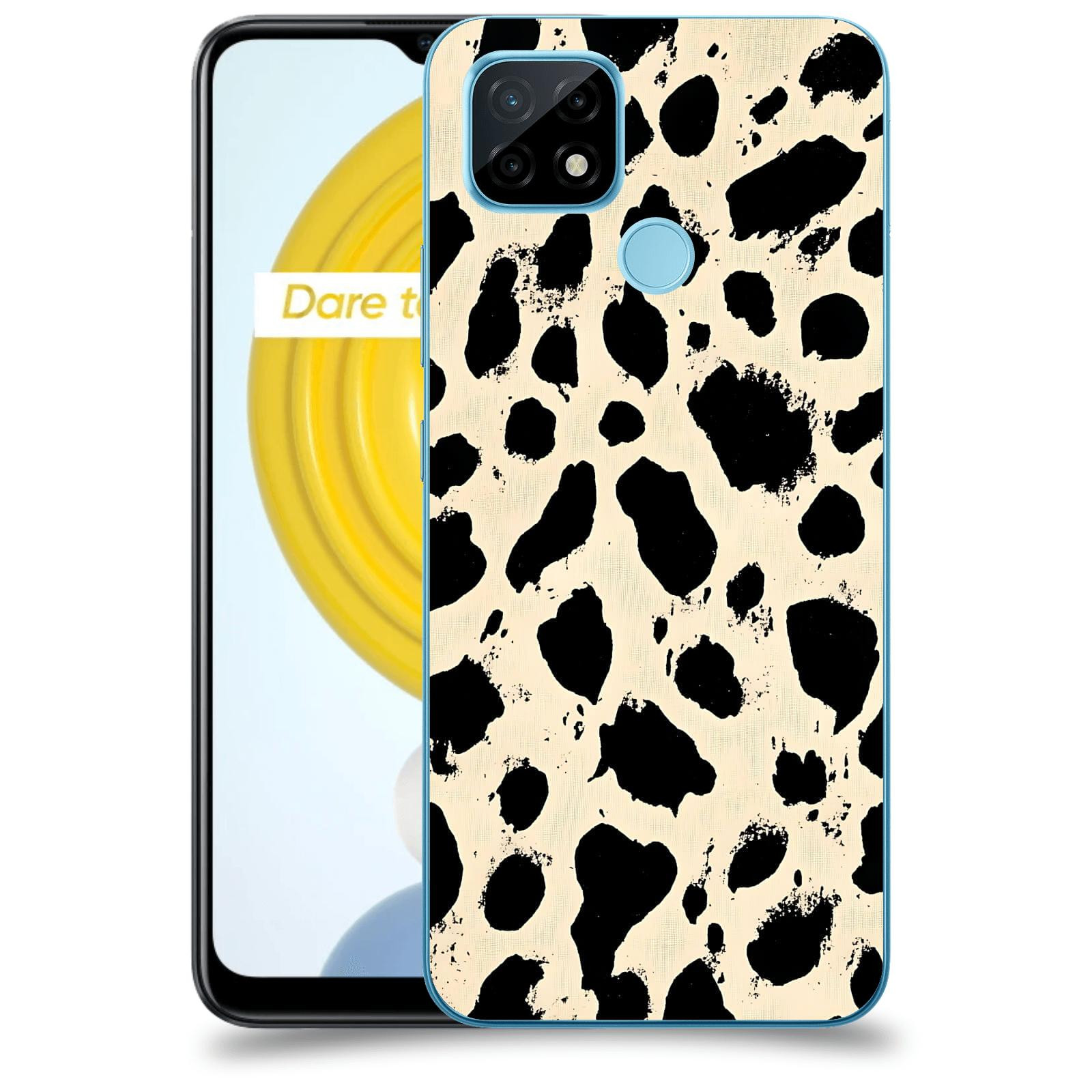ACOVER Kryt na mobil Realme C21 - Black dots