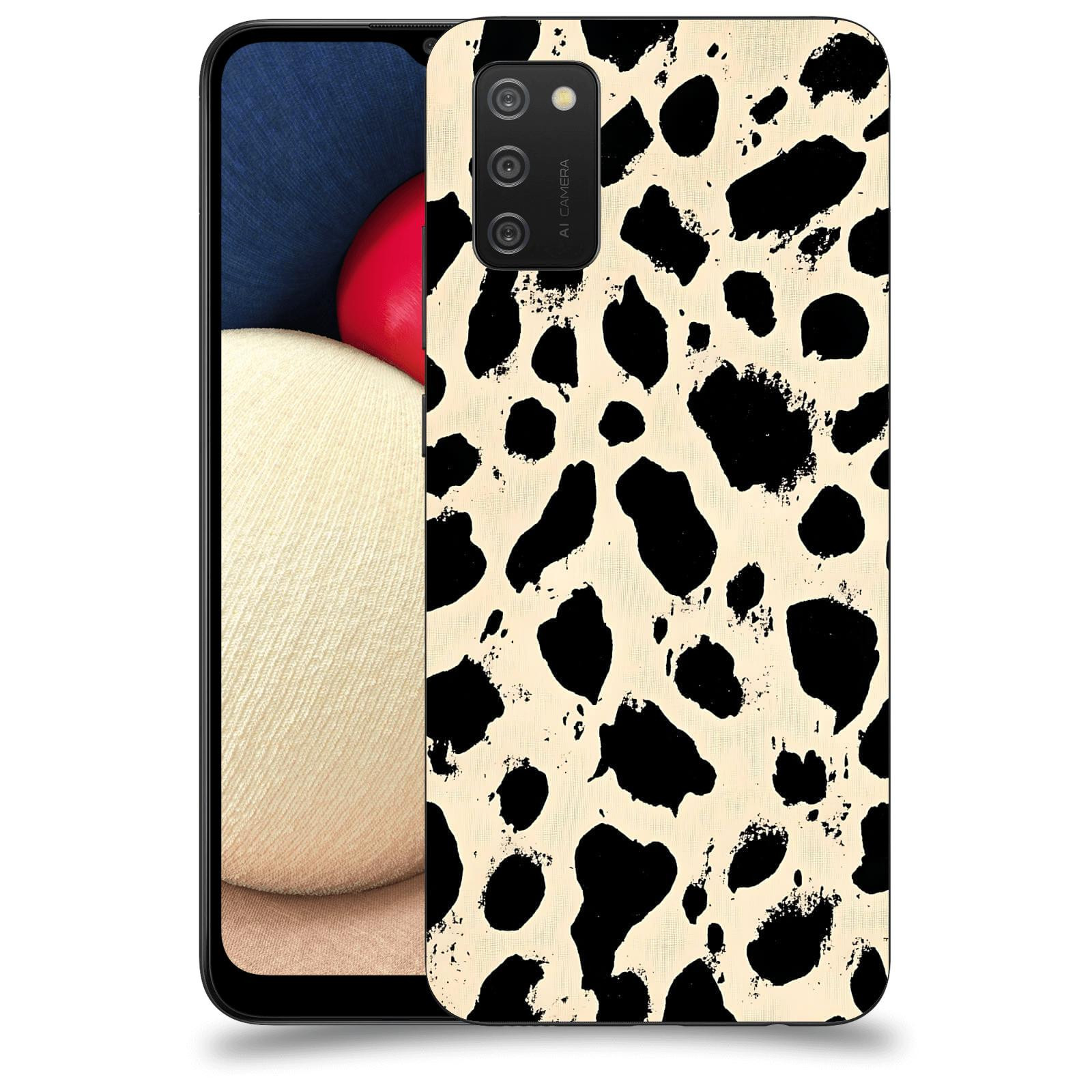 ACOVER Kryt na mobil Samsung Galaxy A02s A025G - Black dots