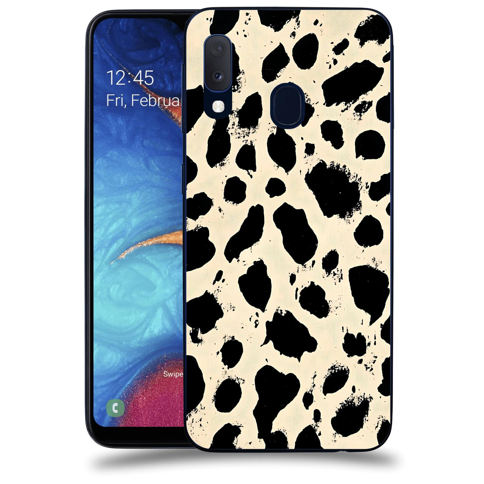 ACOVER Kryt na mobil Samsung Galaxy A20e A202F - Black dots