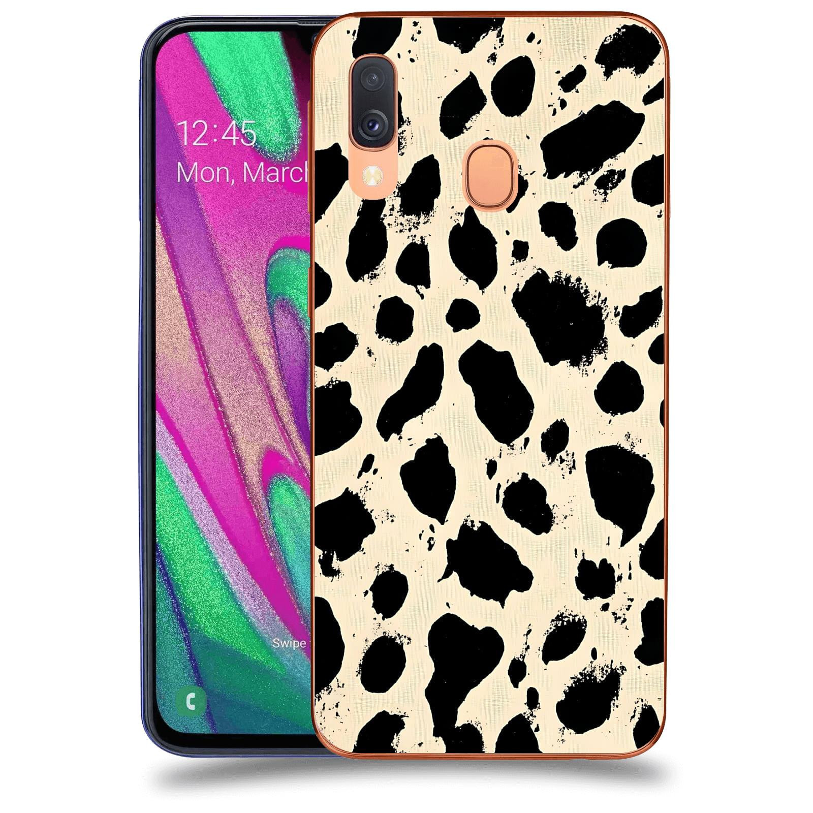 ACOVER Kryt na mobil Samsung Galaxy A40 A405F - Black dots