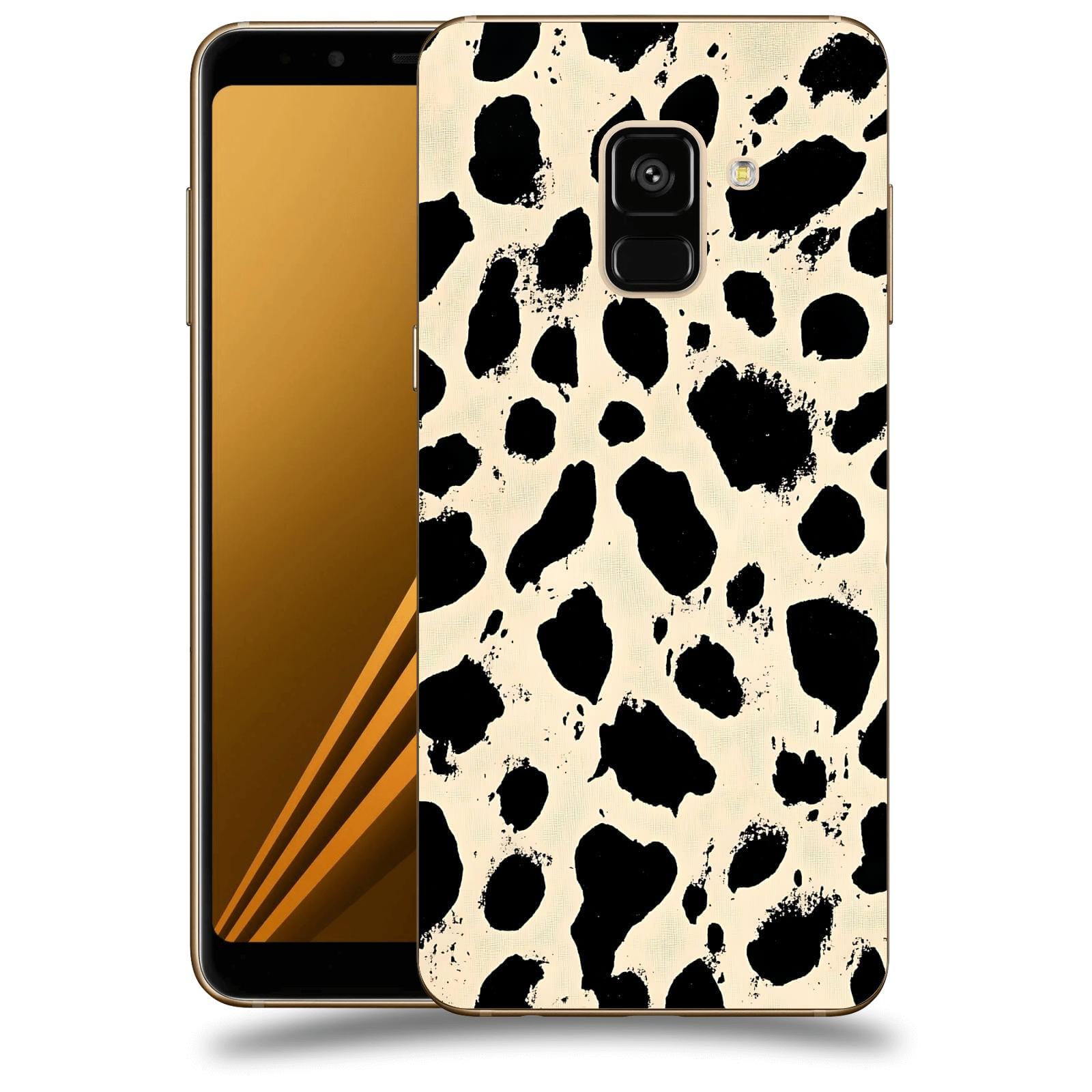 ACOVER Kryt na mobil Samsung Galaxy A8 2018 A530F - Black dots