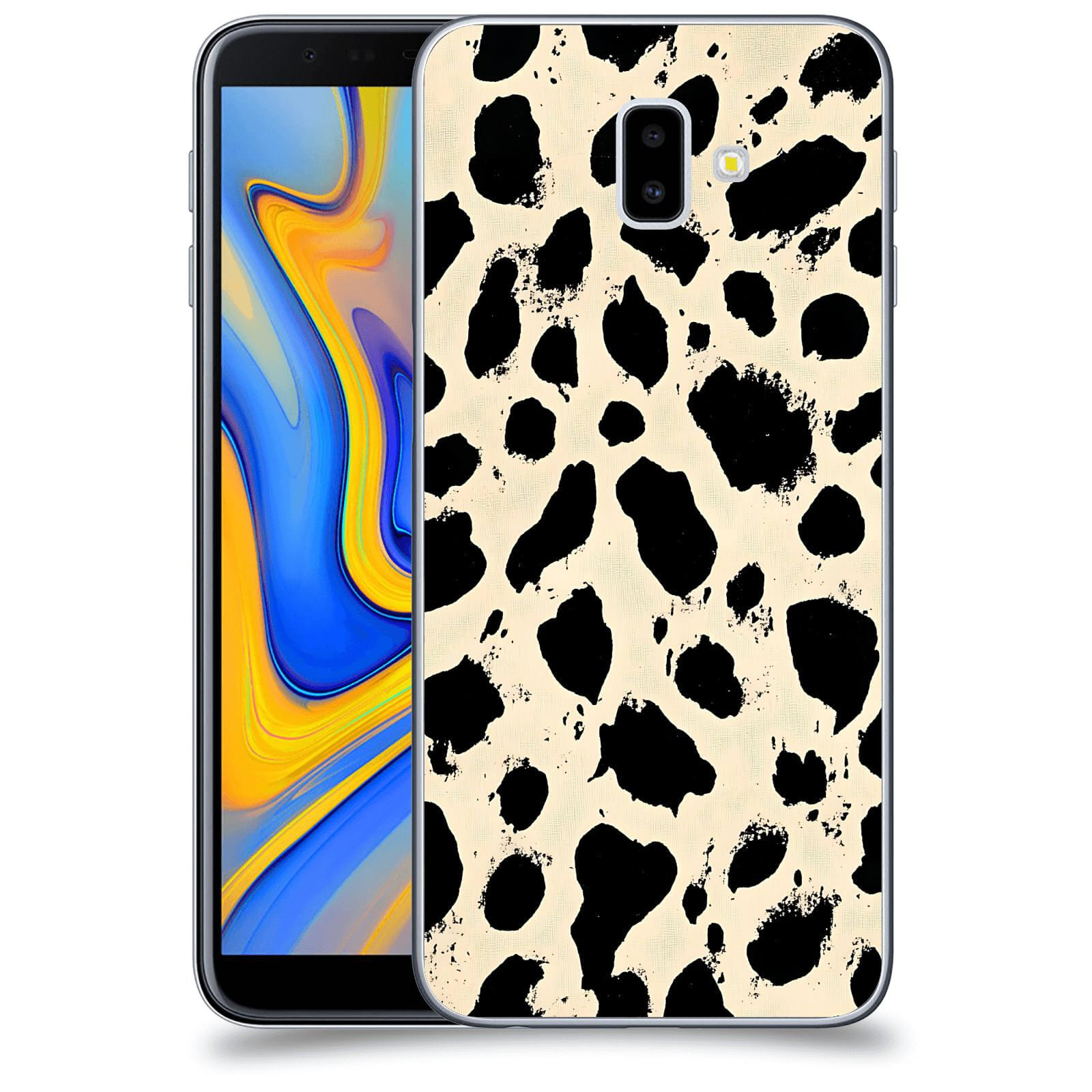 ACOVER Kryt na mobil Samsung Galaxy J6+ J610F - Black dots