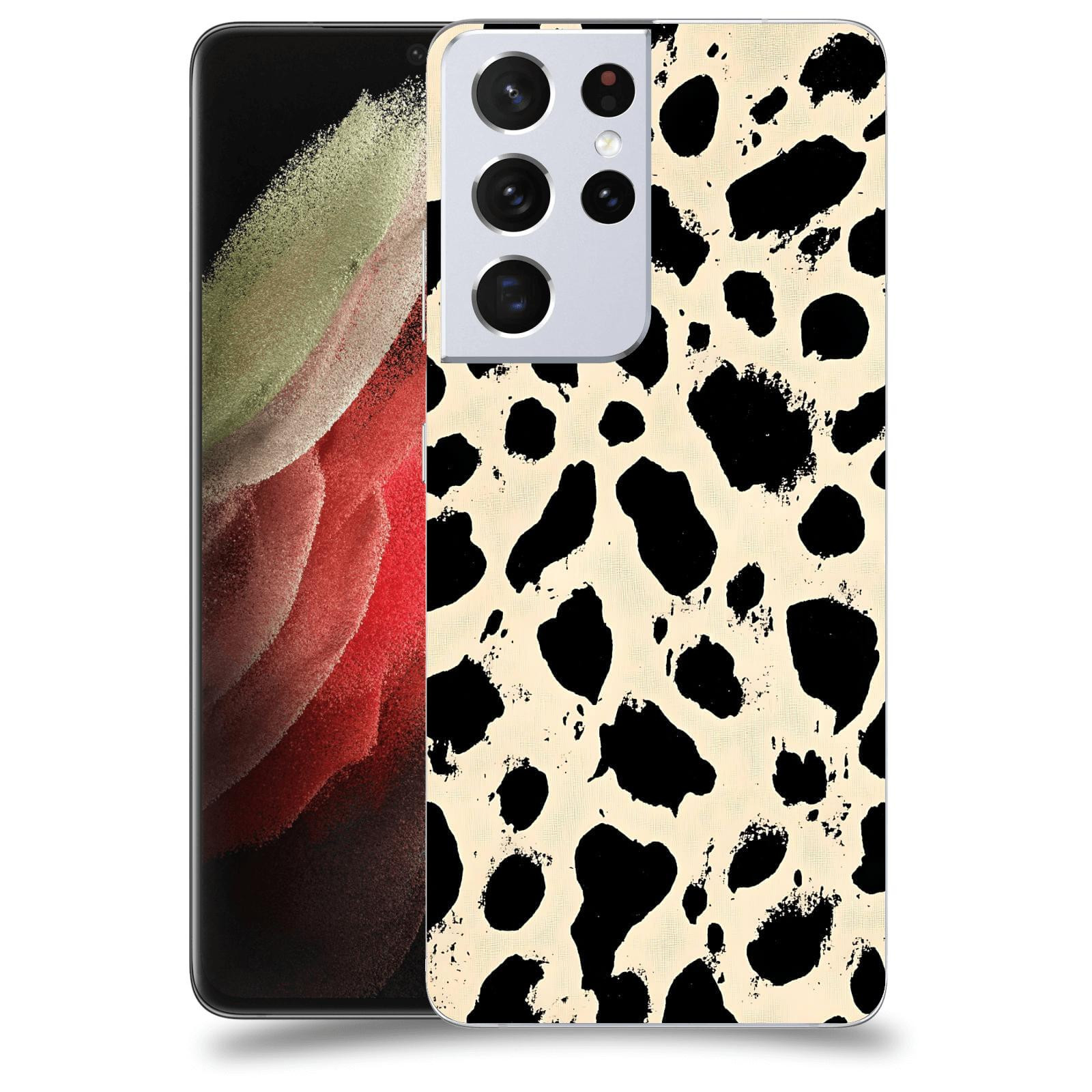 ACOVER Kryt na mobil Samsung Galaxy S21 Ultra 5G G998B - Black dots