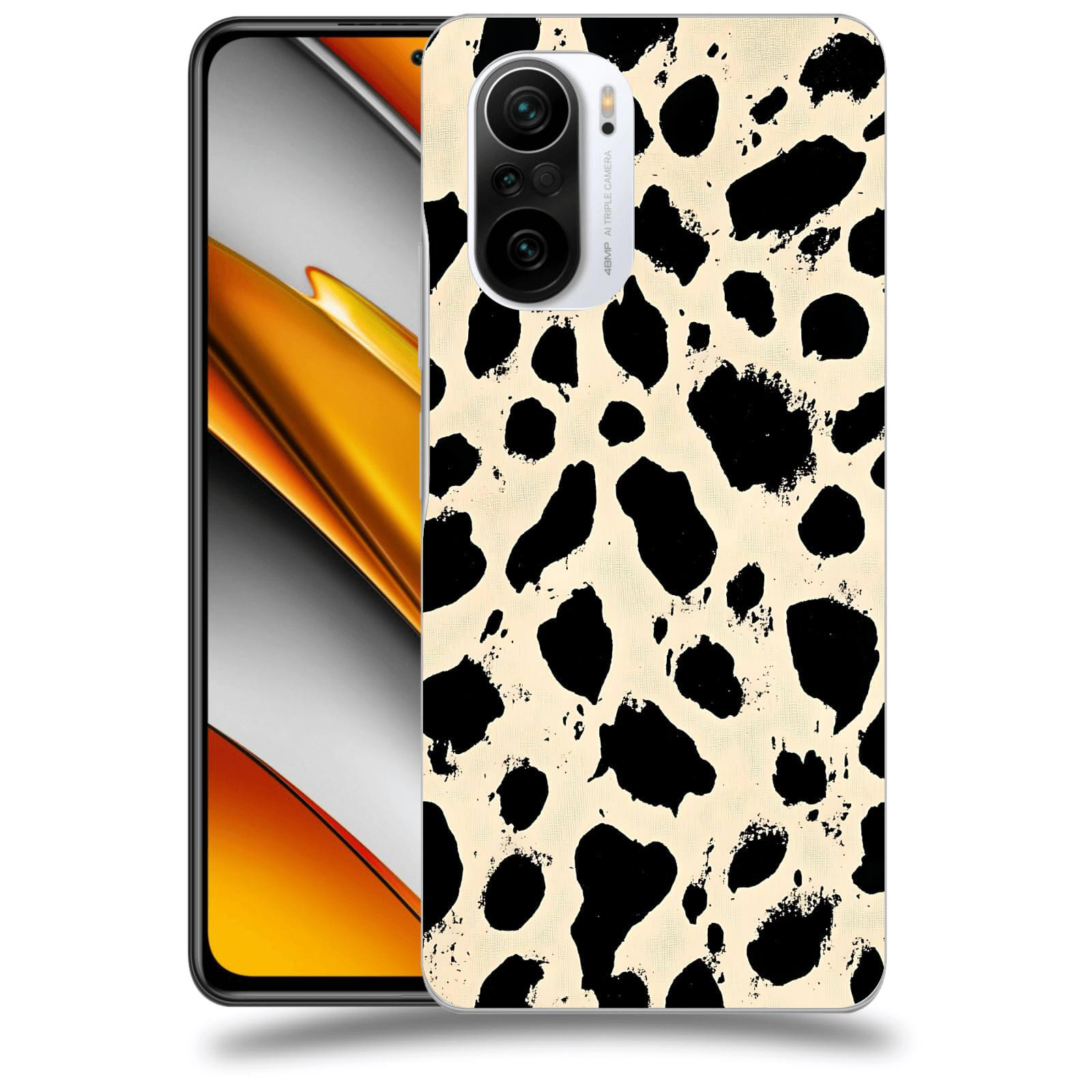 ACOVER Kryt na mobil Xiaomi Poco F3 - Black dots