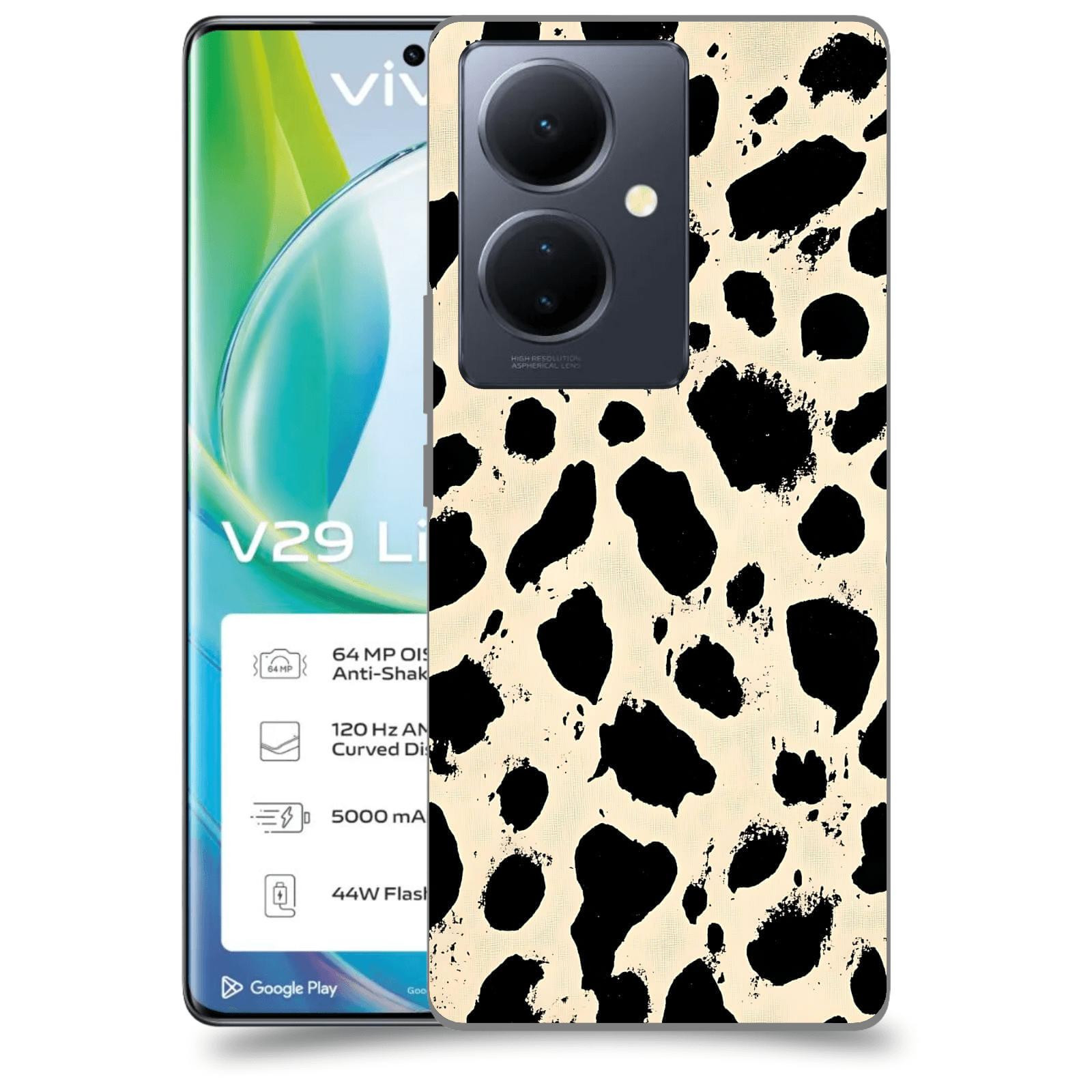 ACOVER Kryt na mobil VIVO V29 Lite 5G - Black dots