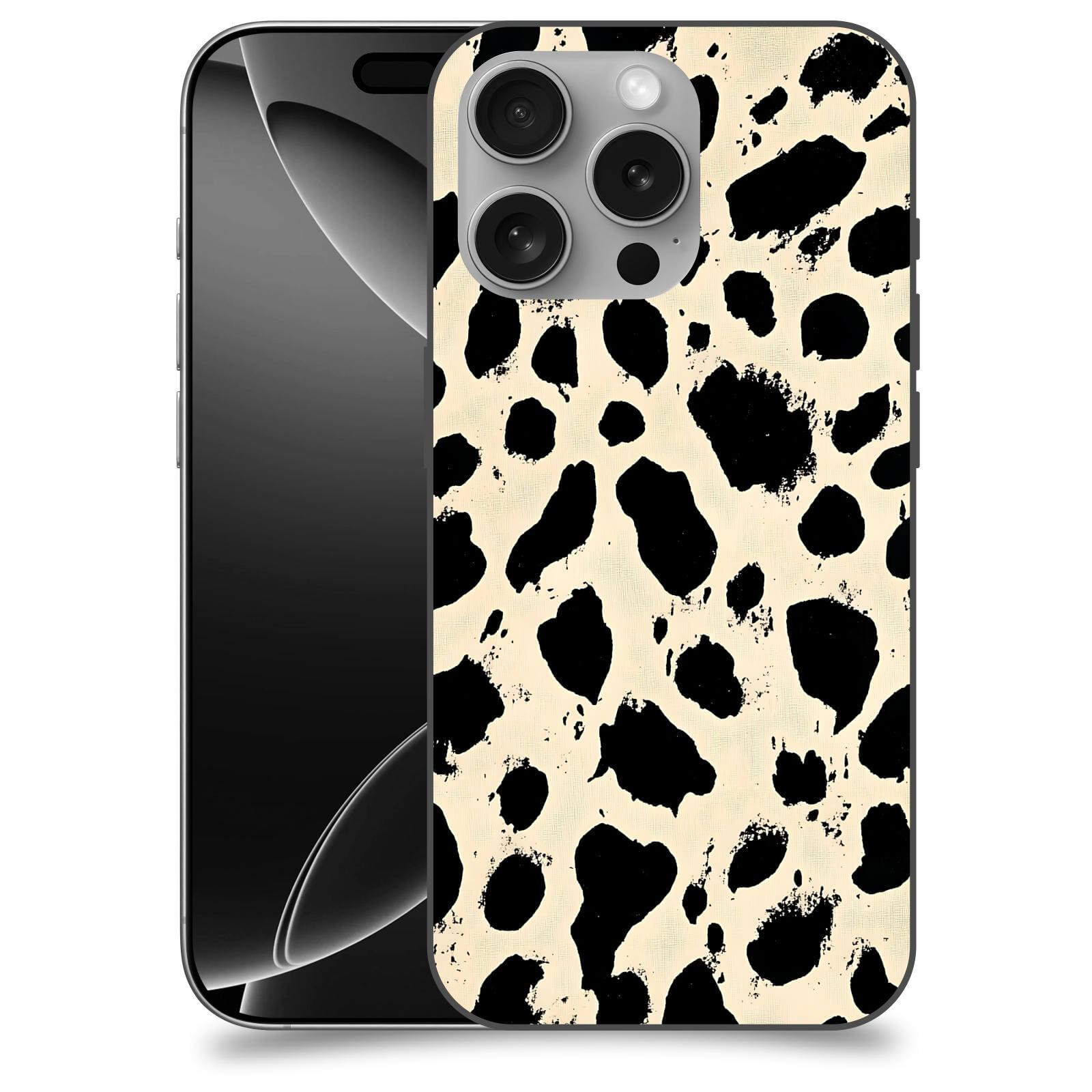 ACOVER kryt na mobil Apple iPhone 16 - Black dots