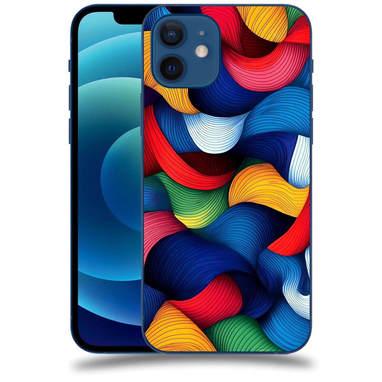 ACOVER Kryt na mobil Apple iPhone 12 - Barevná energie