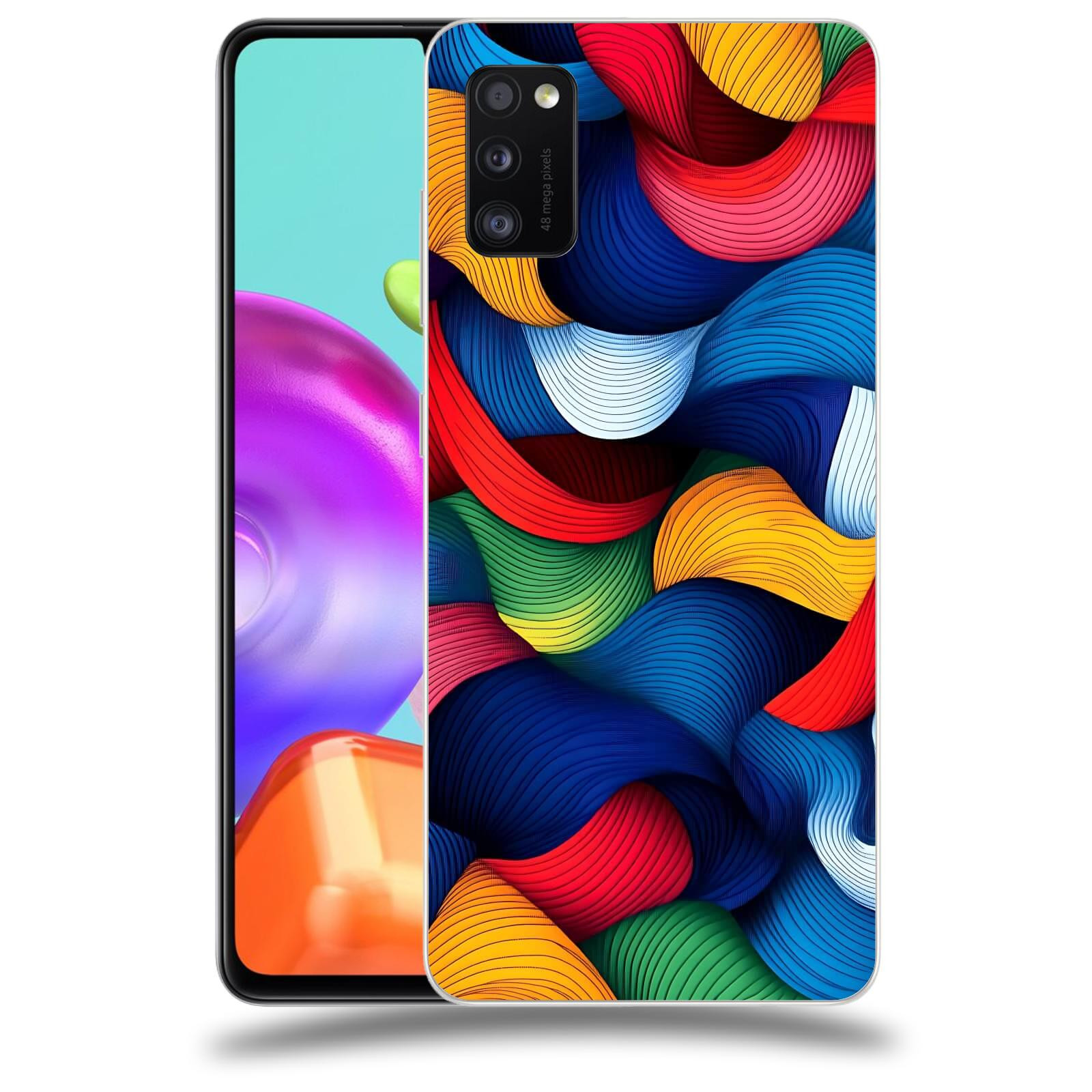 ACOVER Kryt na mobil Samsung Galaxy A41 A415F - Barevná energie