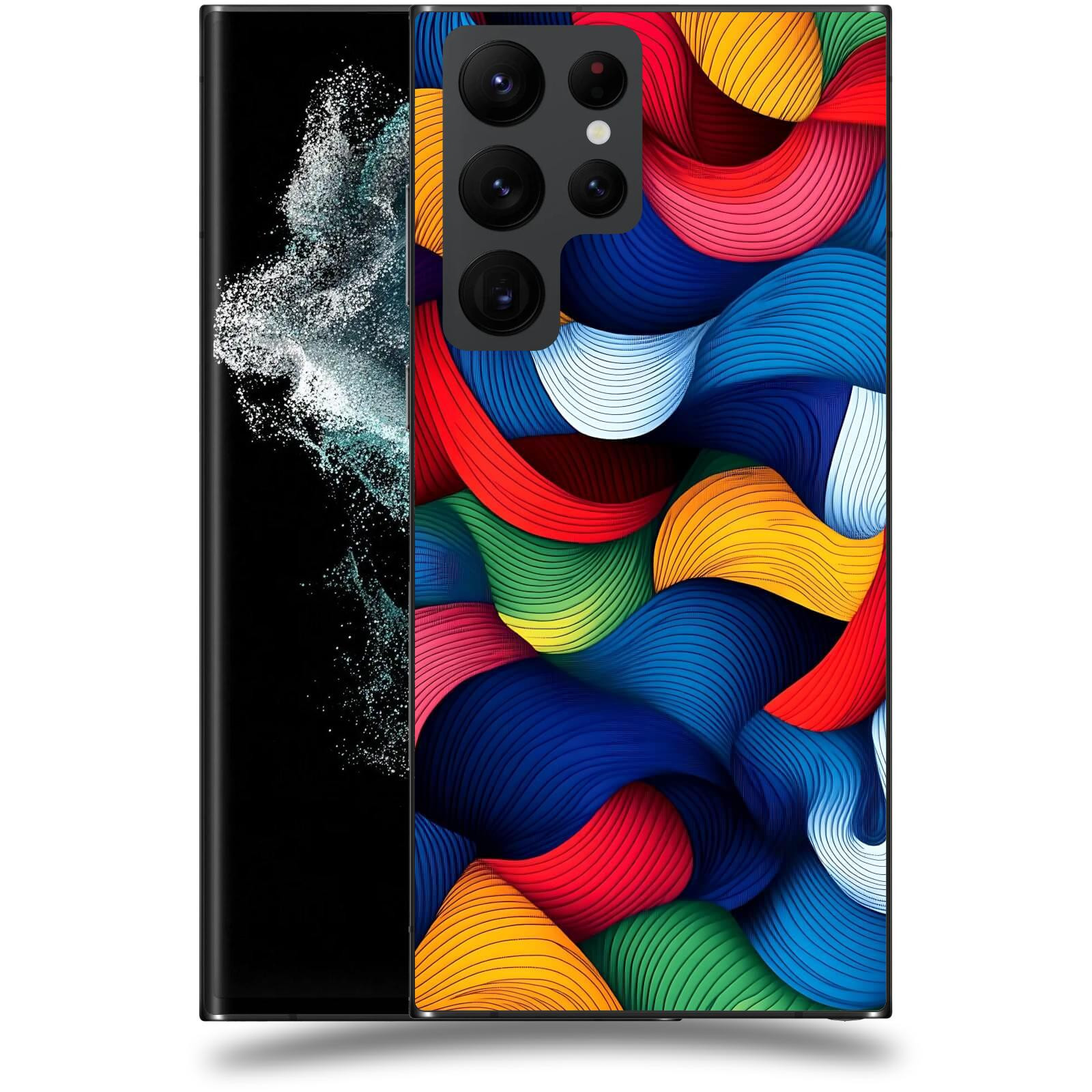 ACOVER Kryt na mobil Samsung Galaxy S22 Ultra 5G - Barevná energie