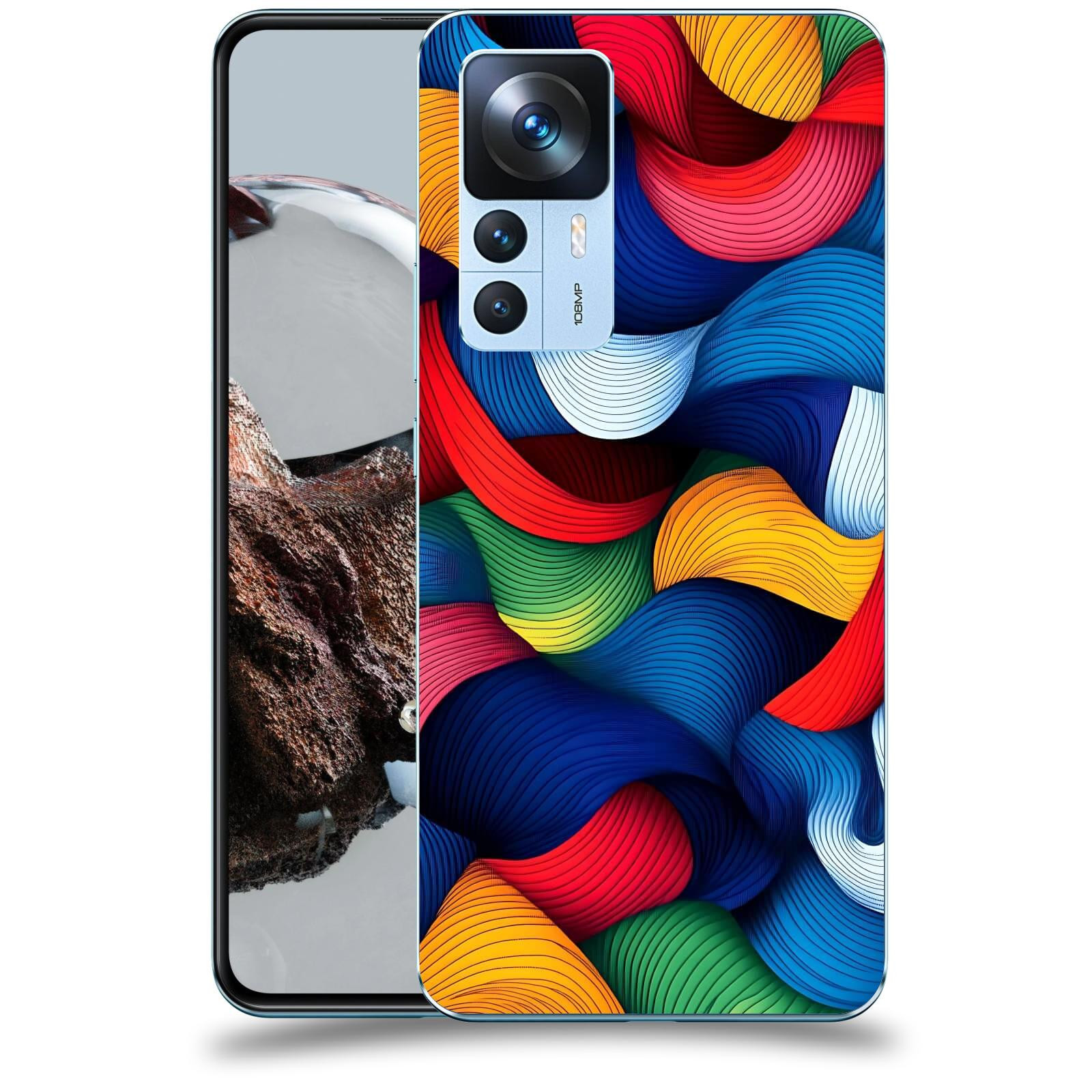 ACOVER Kryt na mobil Xiaomi 12T - Barevná energie