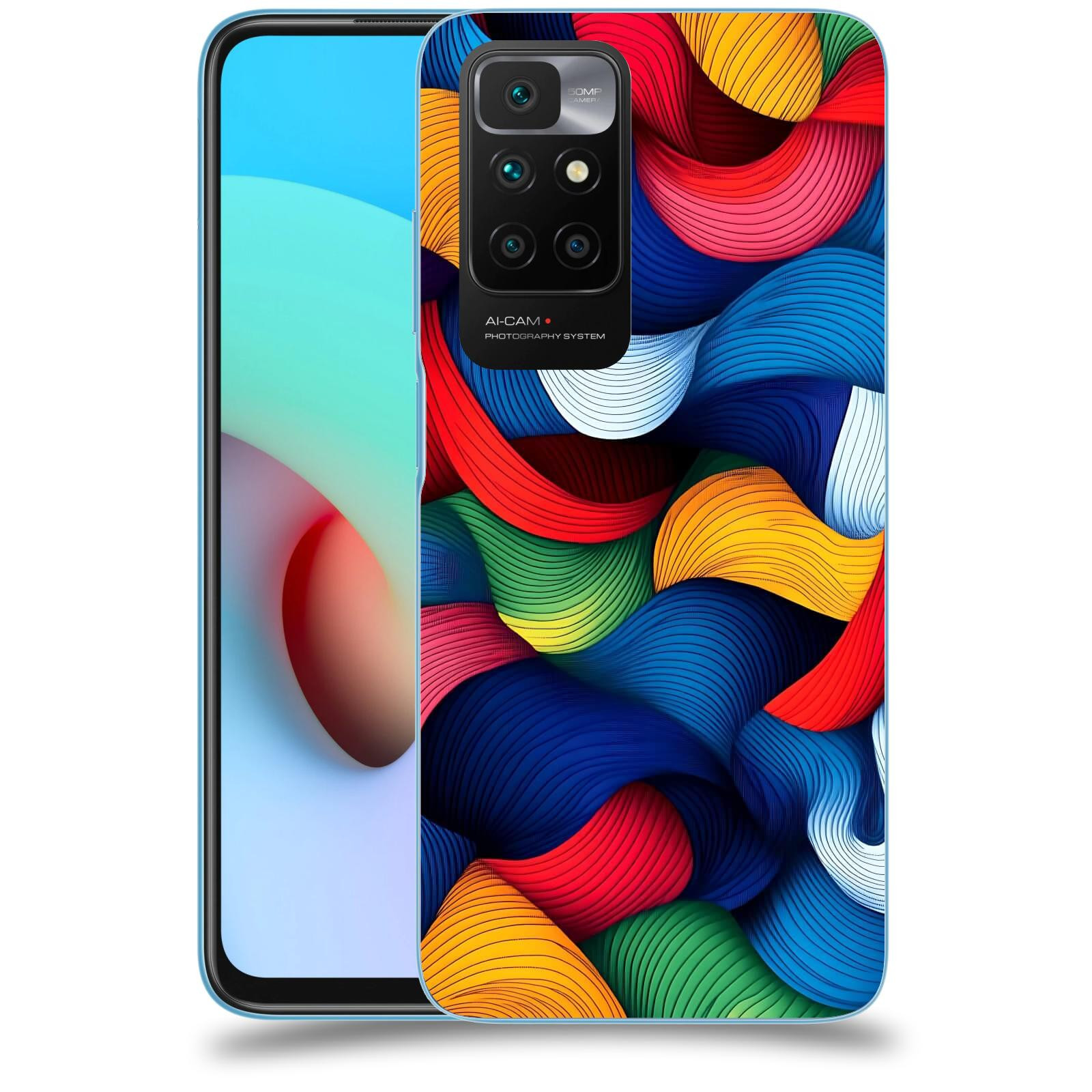 ACOVER Kryt na mobil Xiaomi Redmi 10 (2022) - Barevná energie