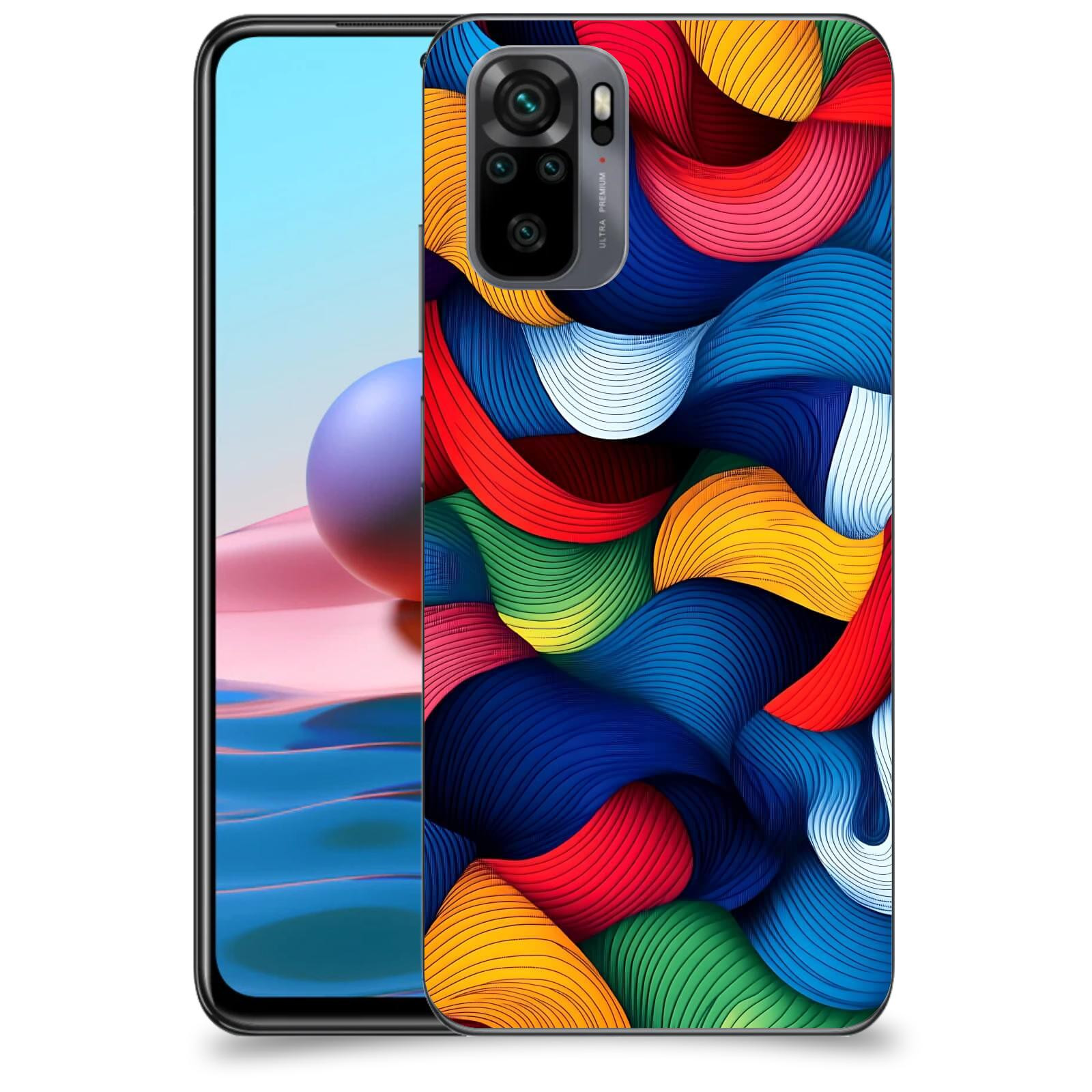 ACOVER Kryt na mobil Xiaomi Redmi Note 10 - Barevná energie