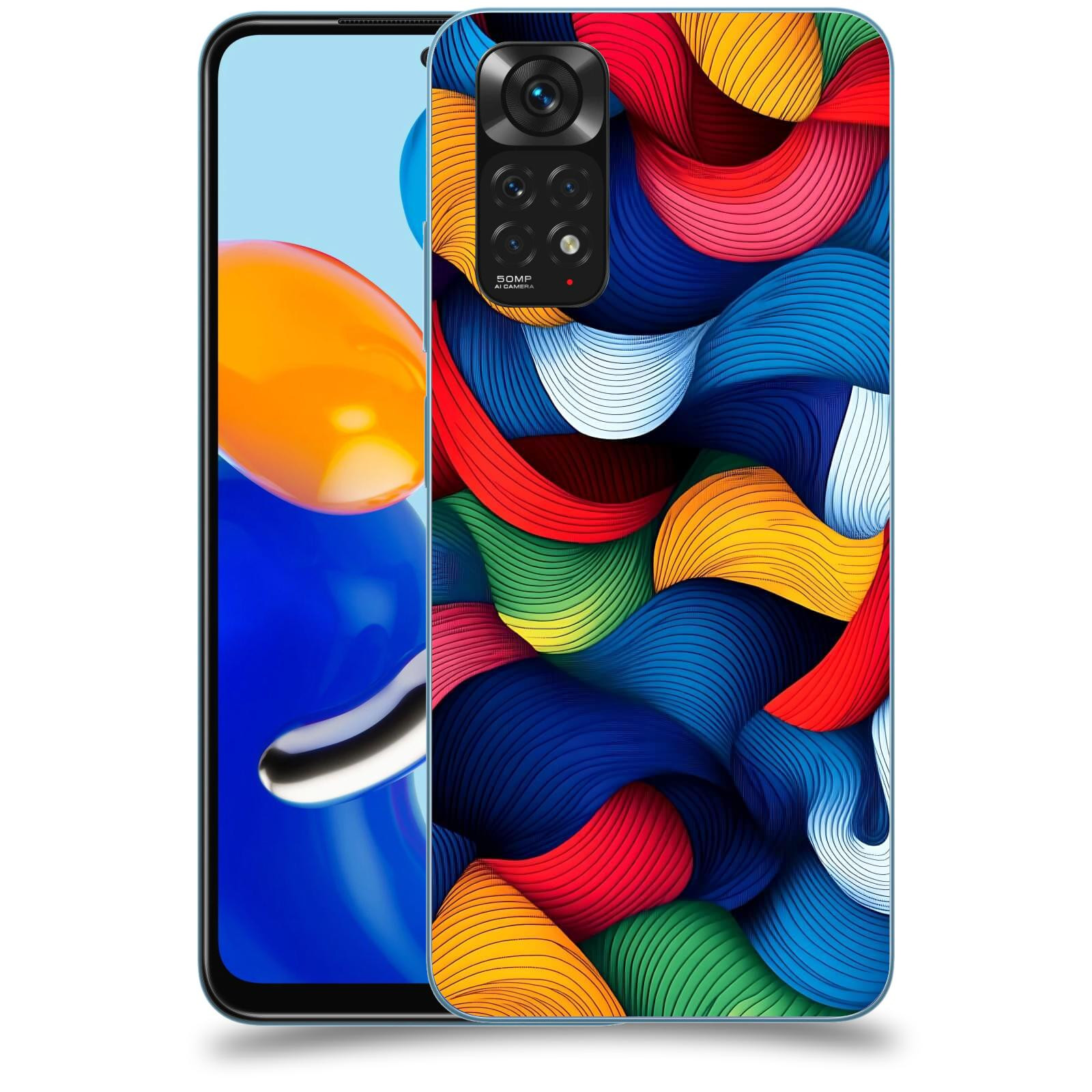 ACOVER Kryt na mobil Xiaomi Redmi Note 11 - Barevná energie