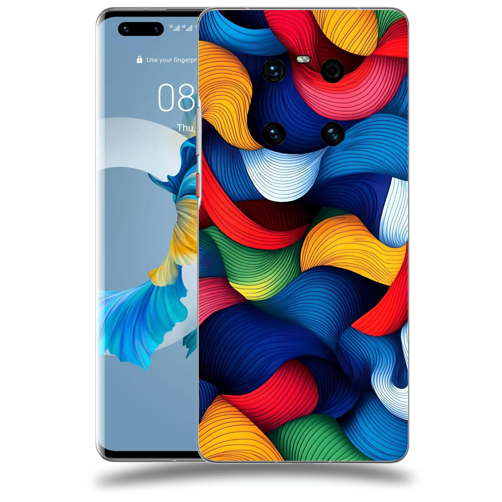 ACOVER Kryt na mobil Huawei Mate 40 Pro - Barevná energie
