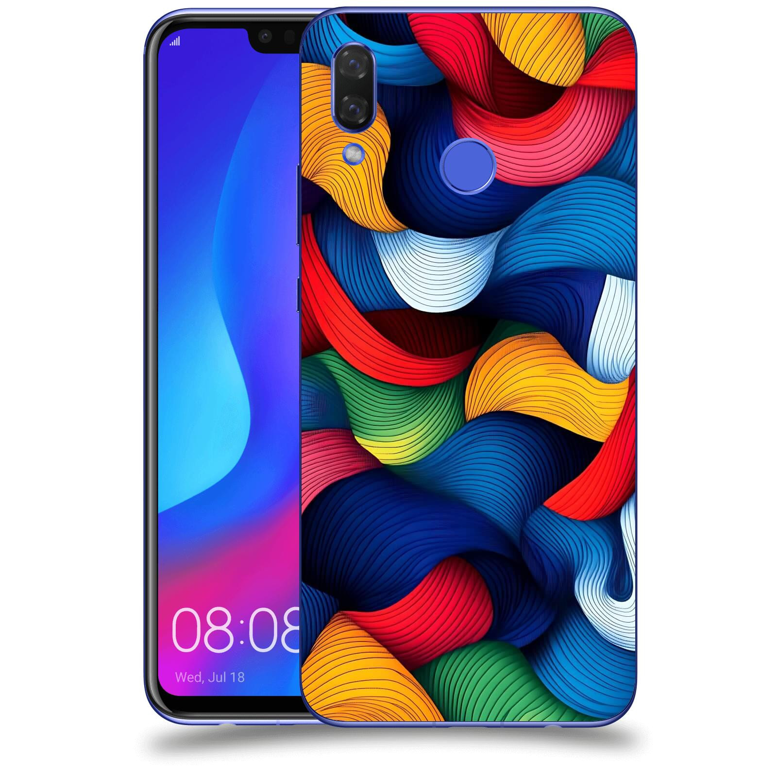 ACOVER Kryt na mobil Huawei Nova 3i - Barevná energie