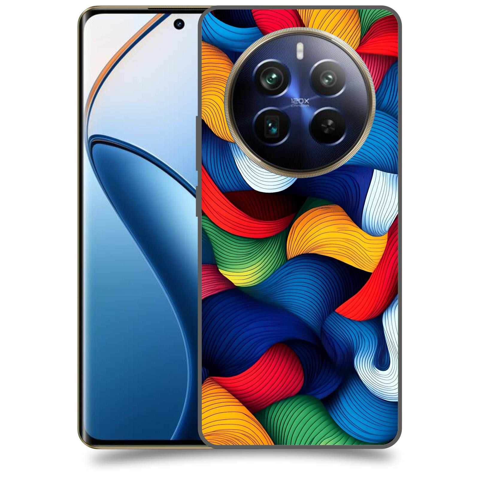 ACOVER Kryt na mobil Realme 12 pro+ 5g - Barevná energie