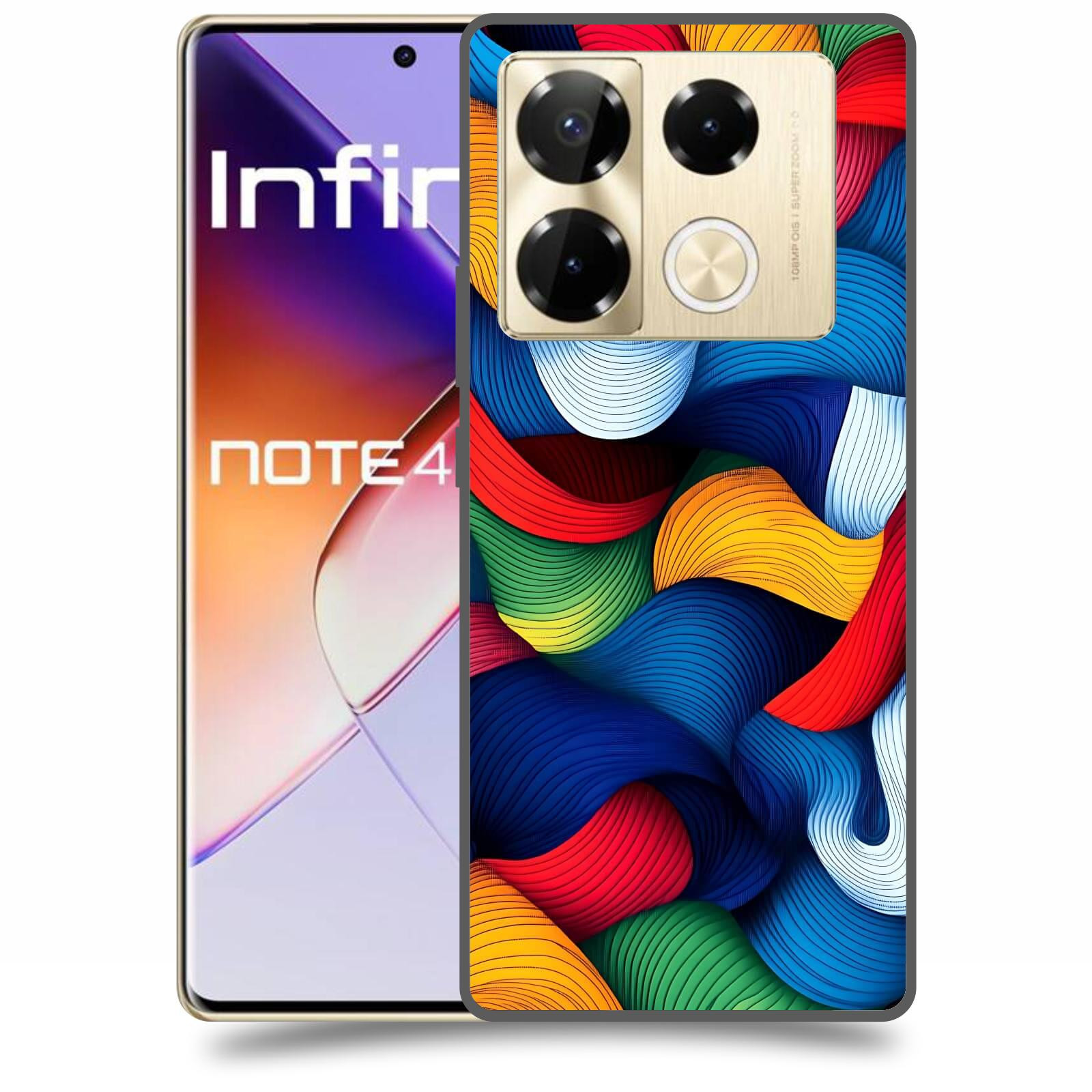 ACOVER Kryt na mobil Infinix Note 40 PRO - Barevná energie