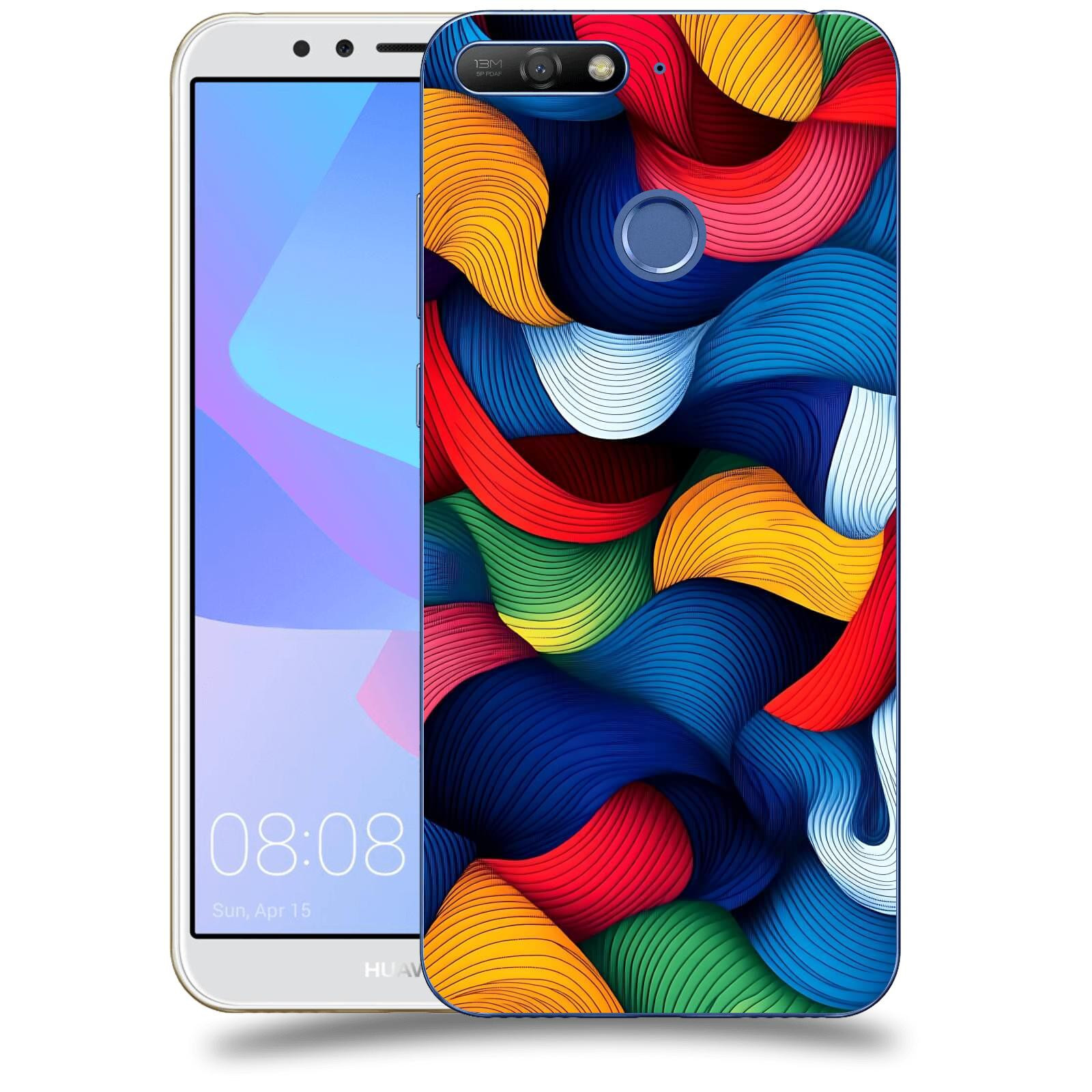 ACOVER Kryt na mobil Huawei Y6 Prime 2018 - Barevná energie