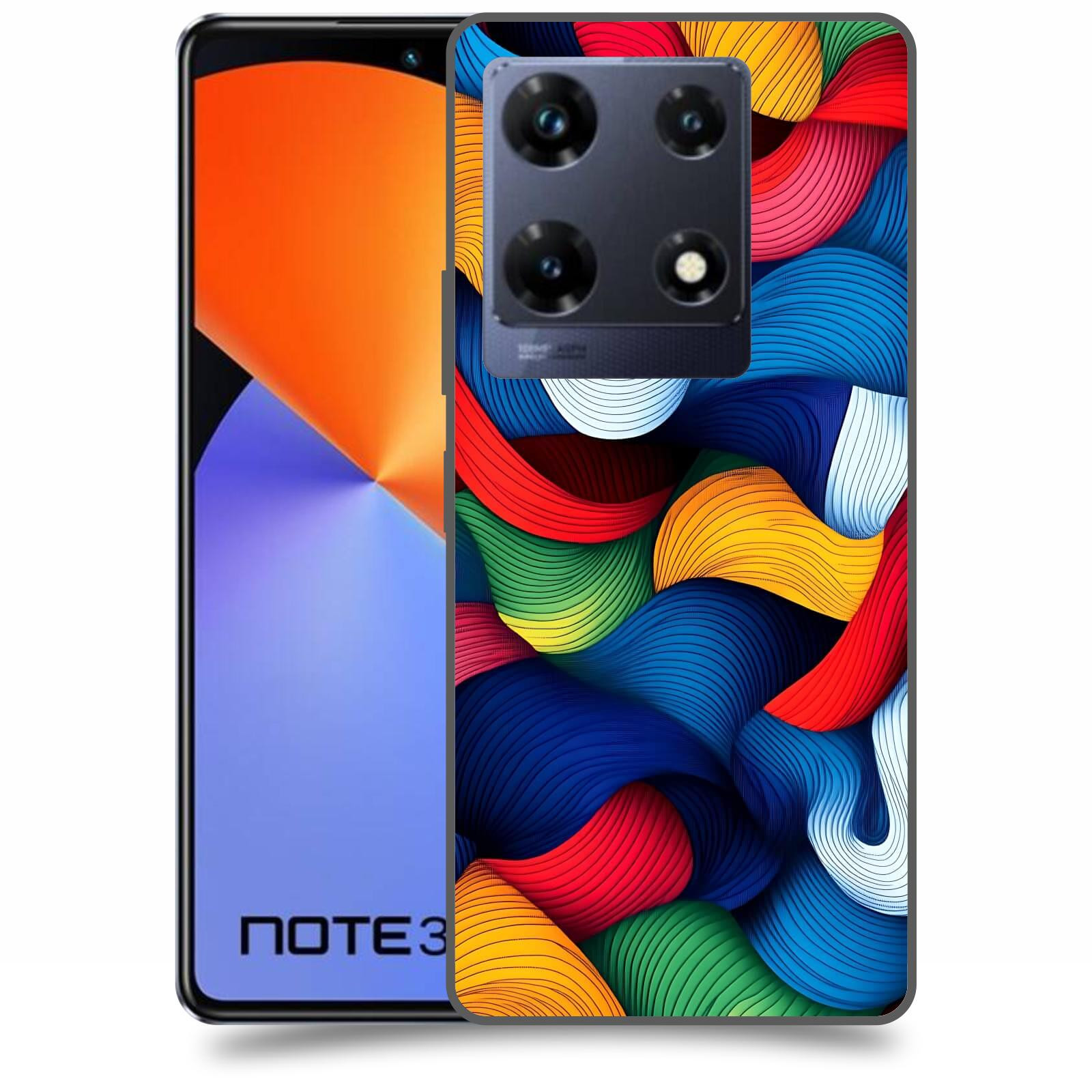 ACOVER Kryt na mobil Infinix Note 30 PRO - Barevná energie