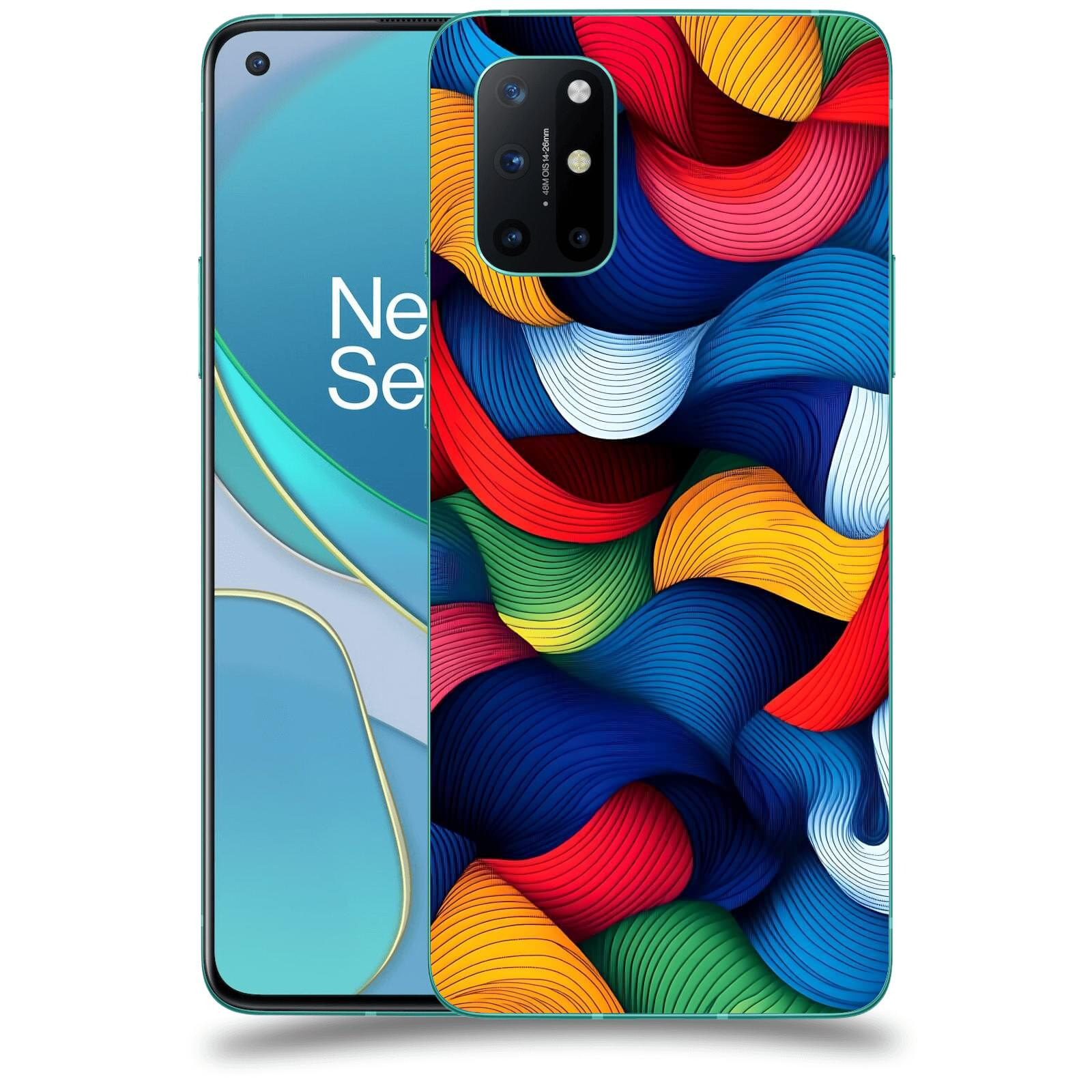 ACOVER Kryt na mobil OnePlus 8T - Barevná energie