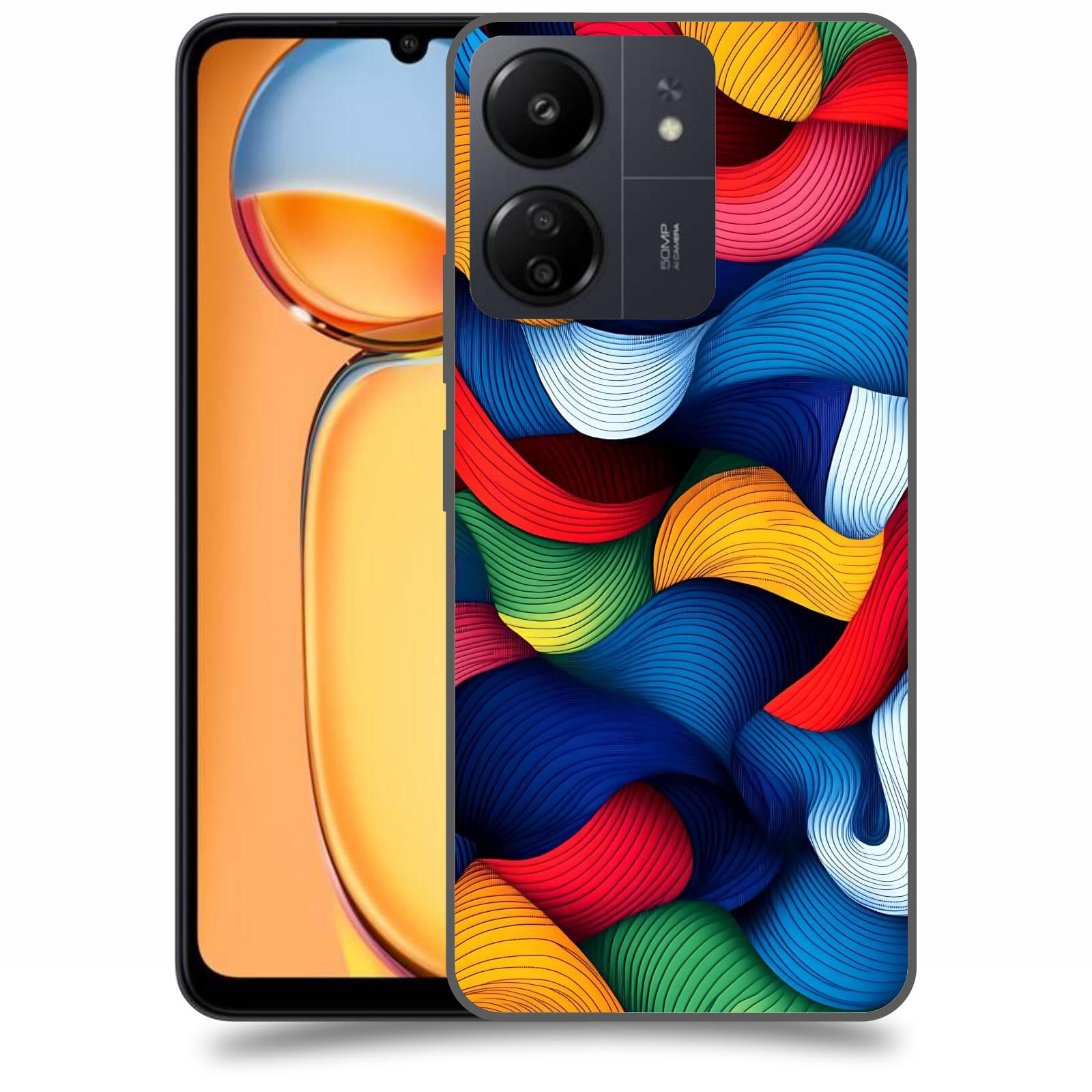 ACOVER Kryt na mobil Xiaomi Redmi 13C 4G  Barevná energie
