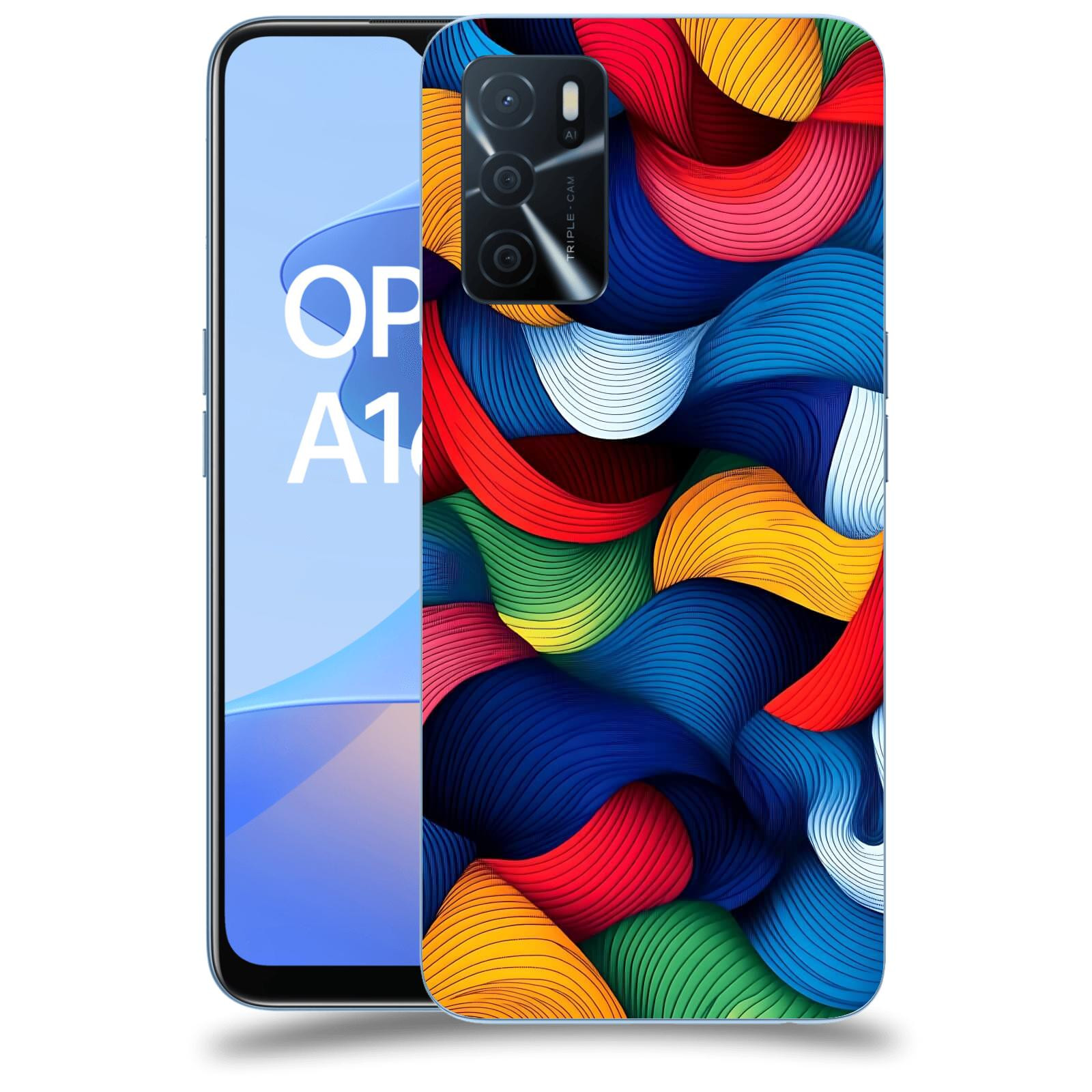 ACOVER Kryt na mobil OPPO A16s - Barevná energie