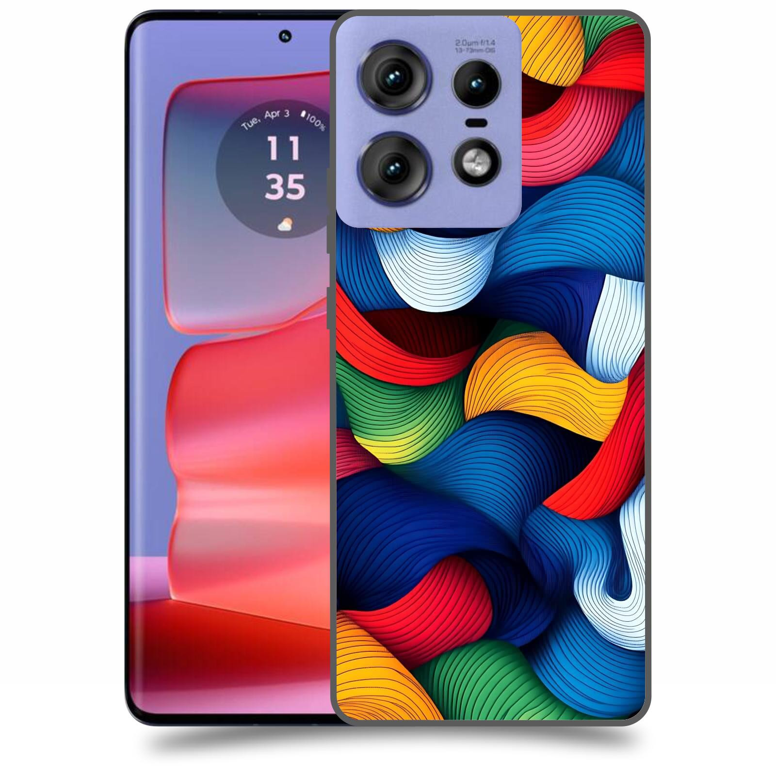 ACOVER Kryt na mobil Motorola Edge 50 Pro - Barevná energie