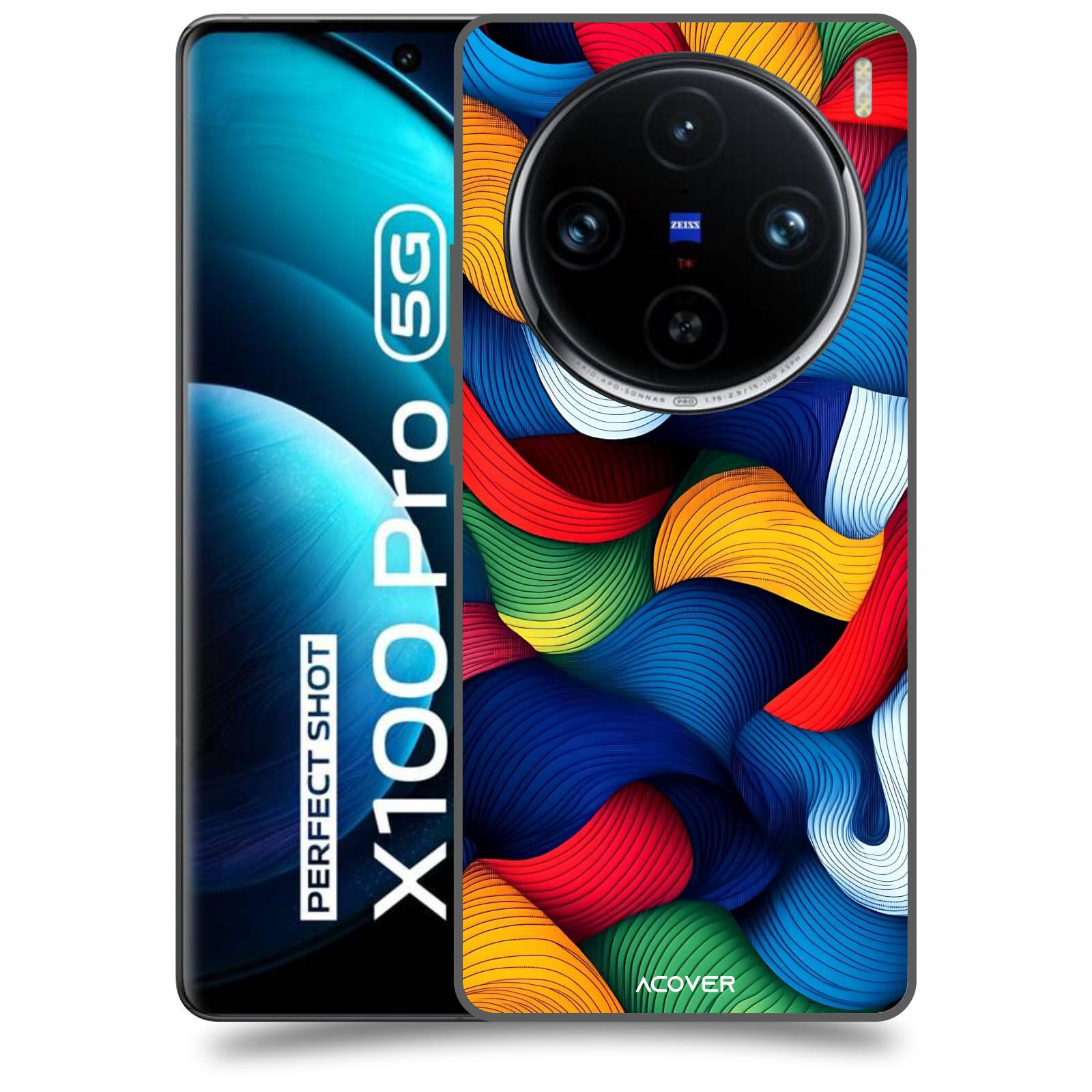 ACOVER Kryt na mobil Vivo X100 Pro - Barevná energie