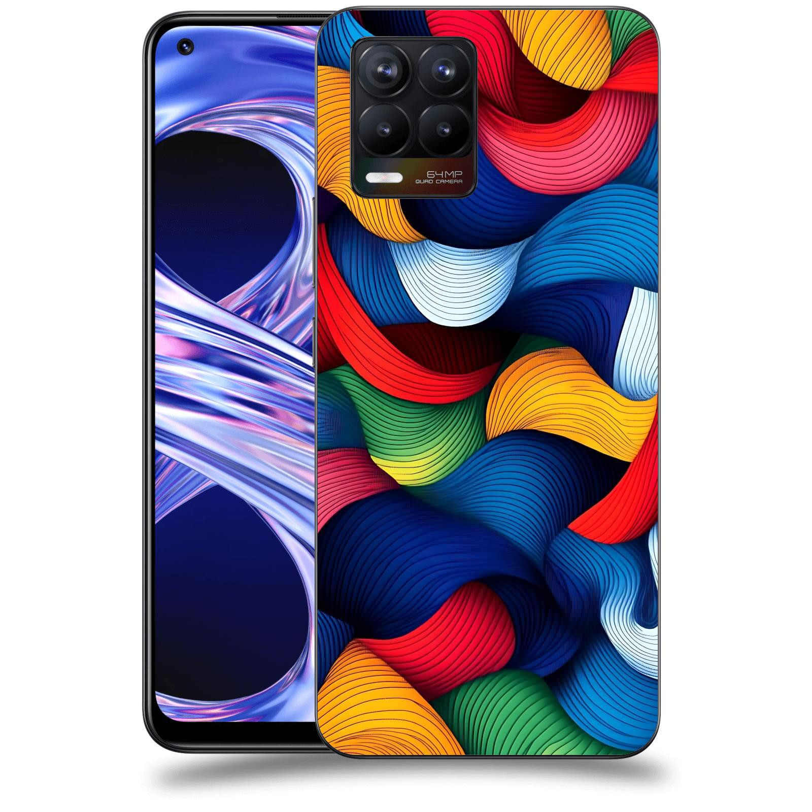 ACOVER Kryt na mobil Realme 8 - Barevná energie