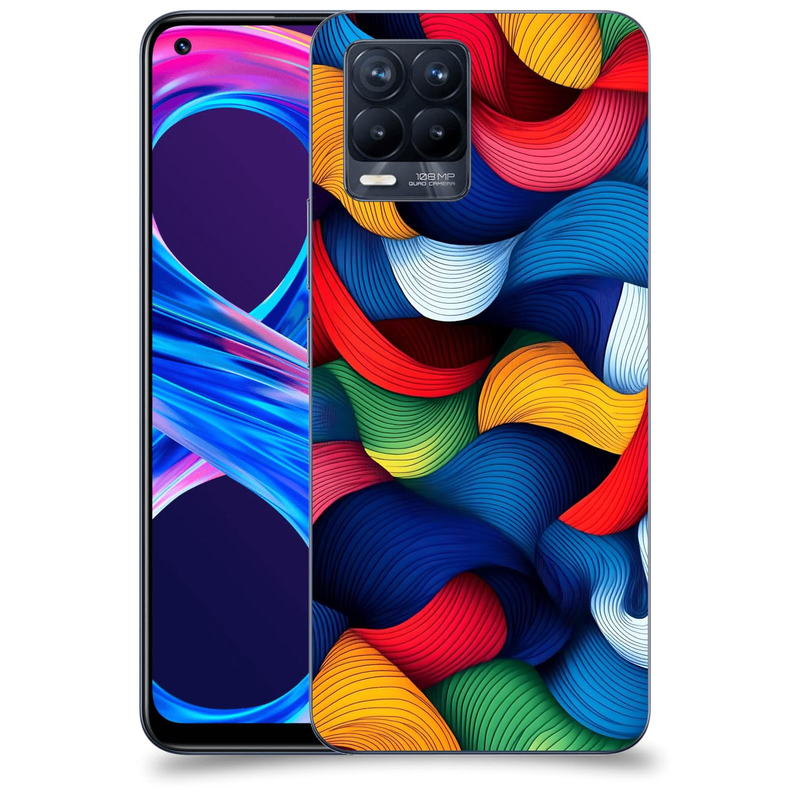 ACOVER Kryt na mobil Realme 8 Pro - Barevná energie