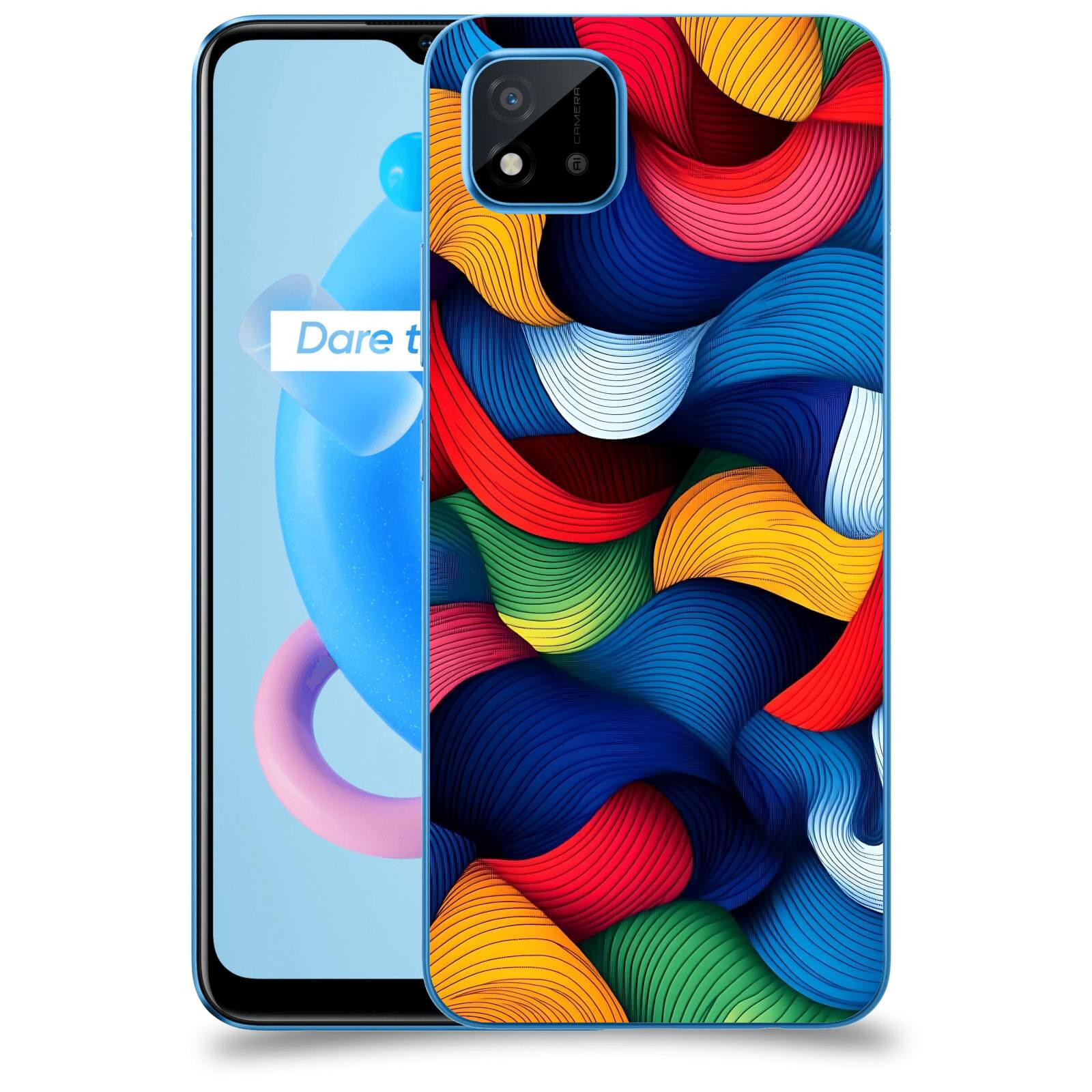 ACOVER Kryt na mobil Realme C11 (2021) - Barevná energie