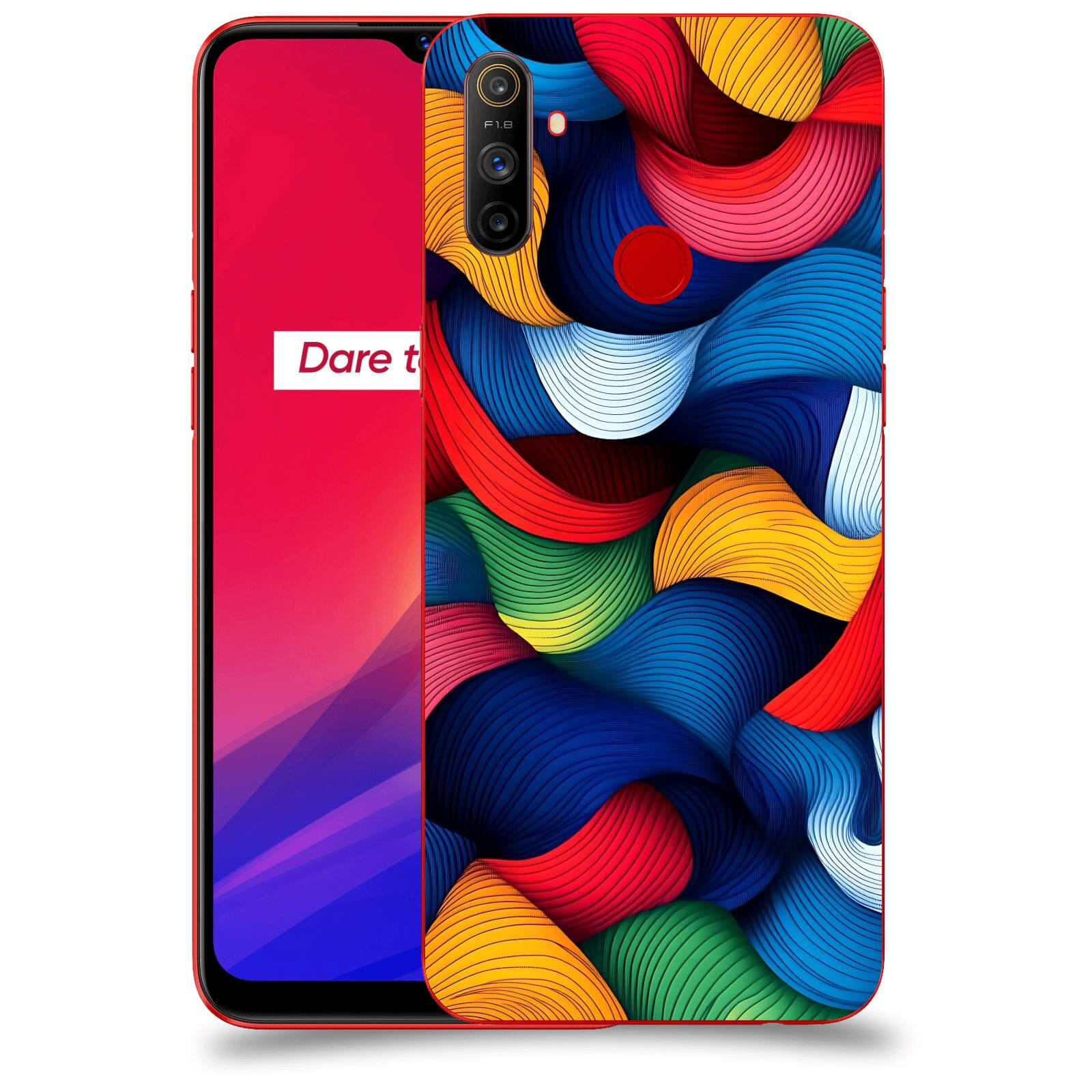 ACOVER Kryt na mobil Realme C3 - Barevná energie