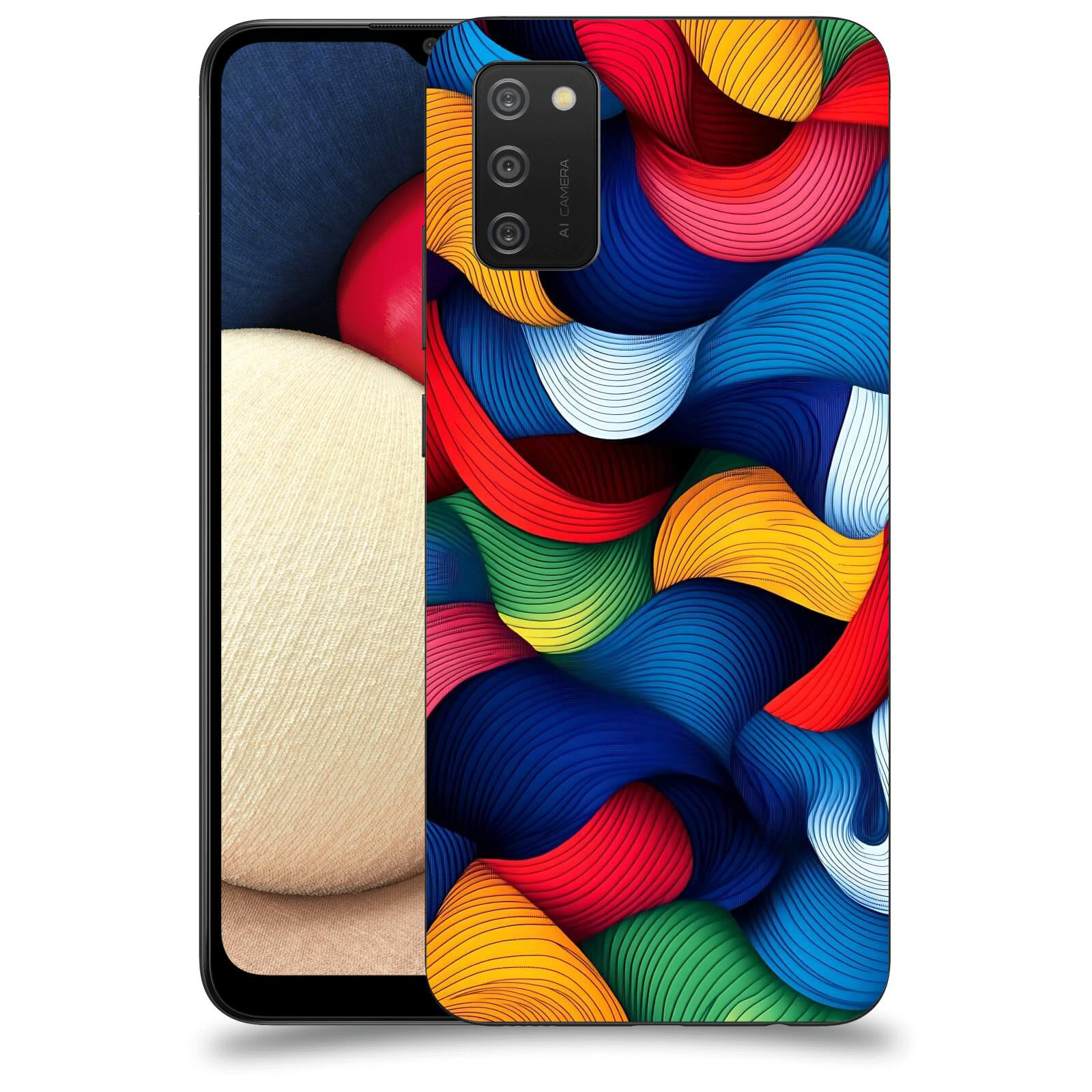 ACOVER Kryt na mobil Samsung Galaxy A02s A025G - Barevná energie