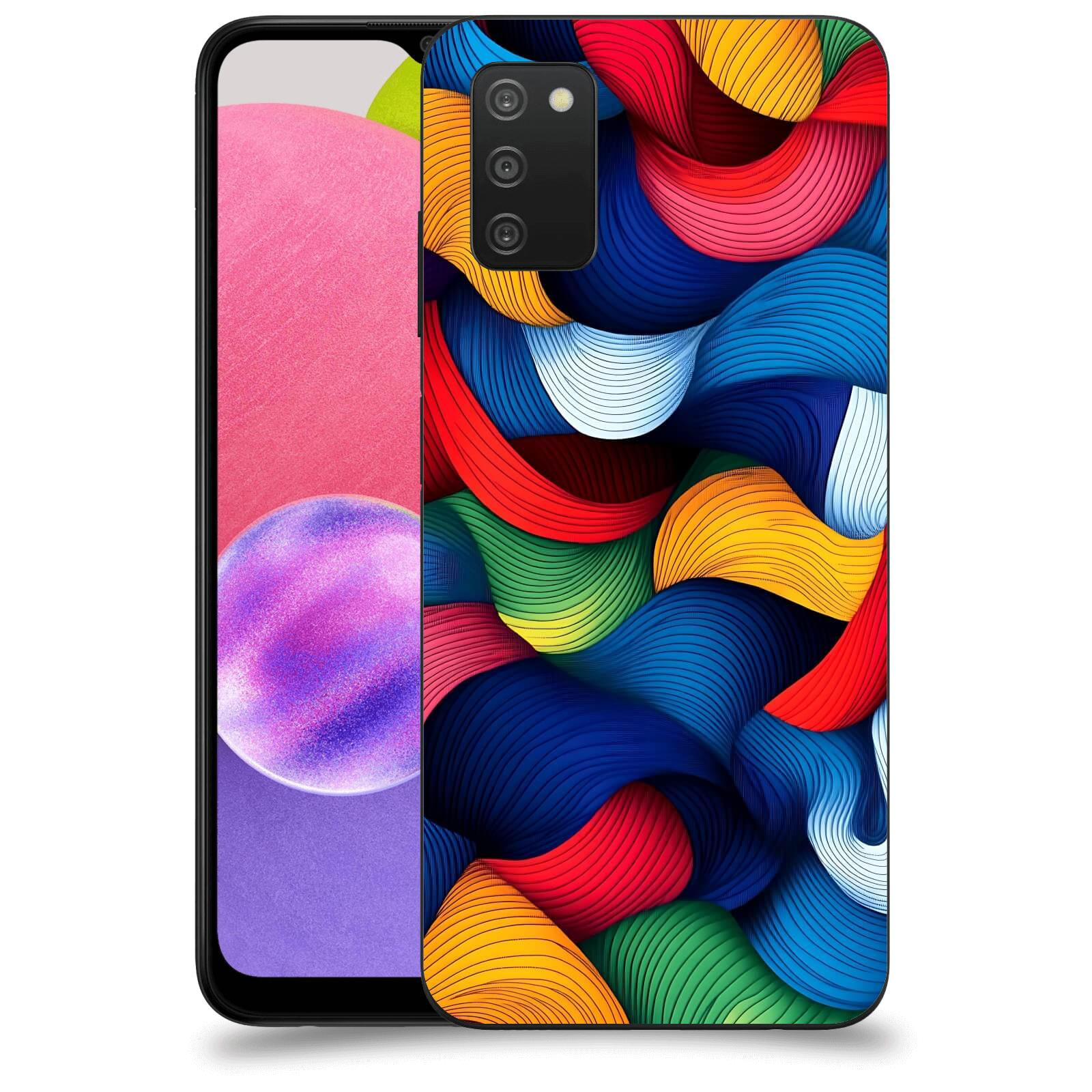 ACOVER Kryt na mobil Samsung Galaxy A03s A037G - Barevná energie