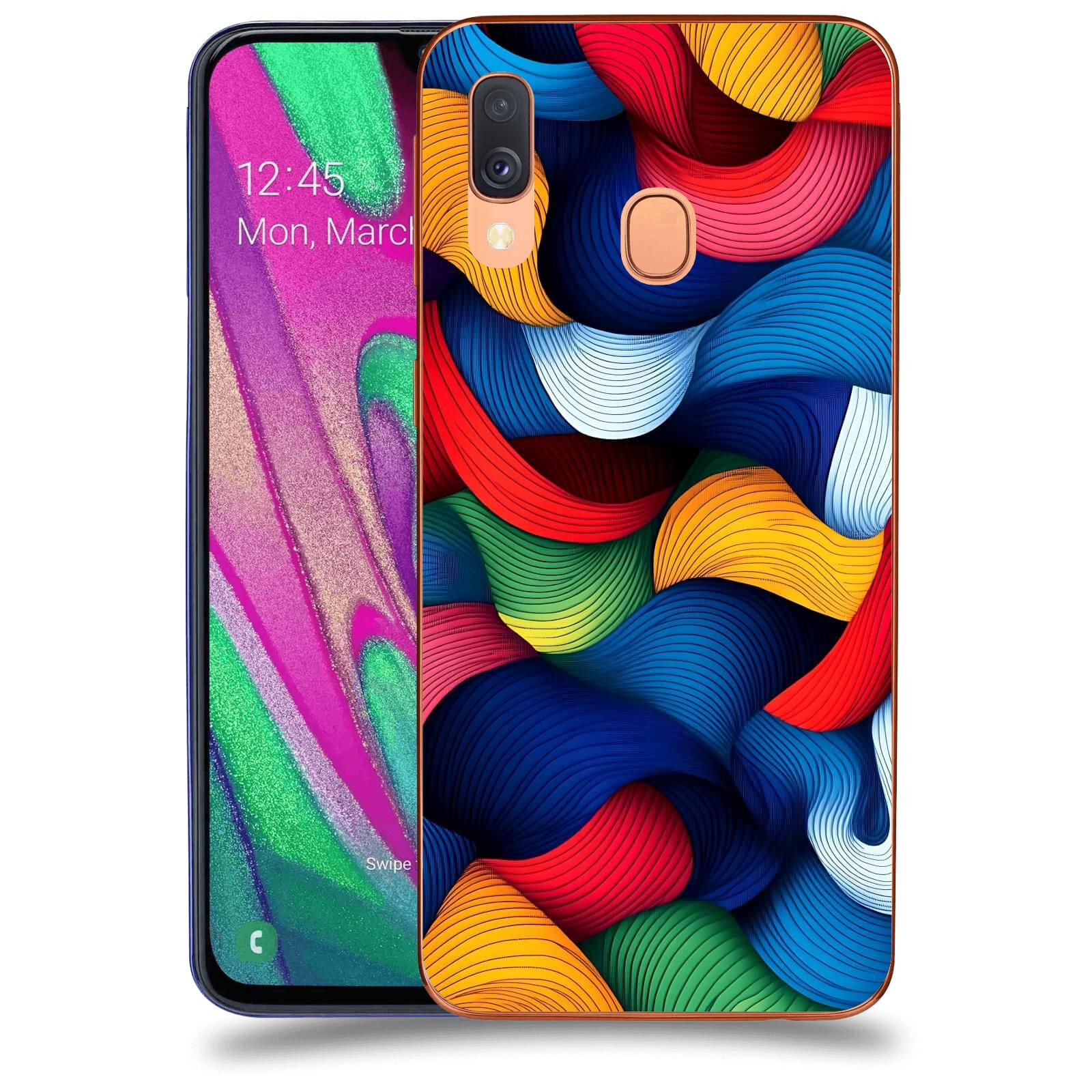 ACOVER Kryt na mobil Samsung Galaxy A40 A405F - Barevná energie