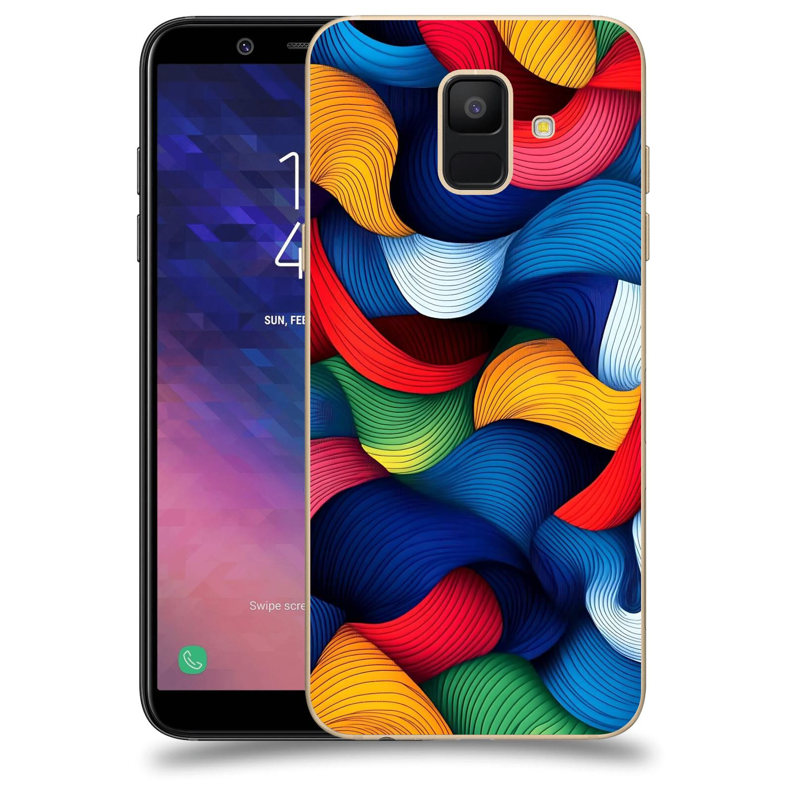 ACOVER Kryt na mobil Samsung Galaxy A6 A600F - Barevná energie