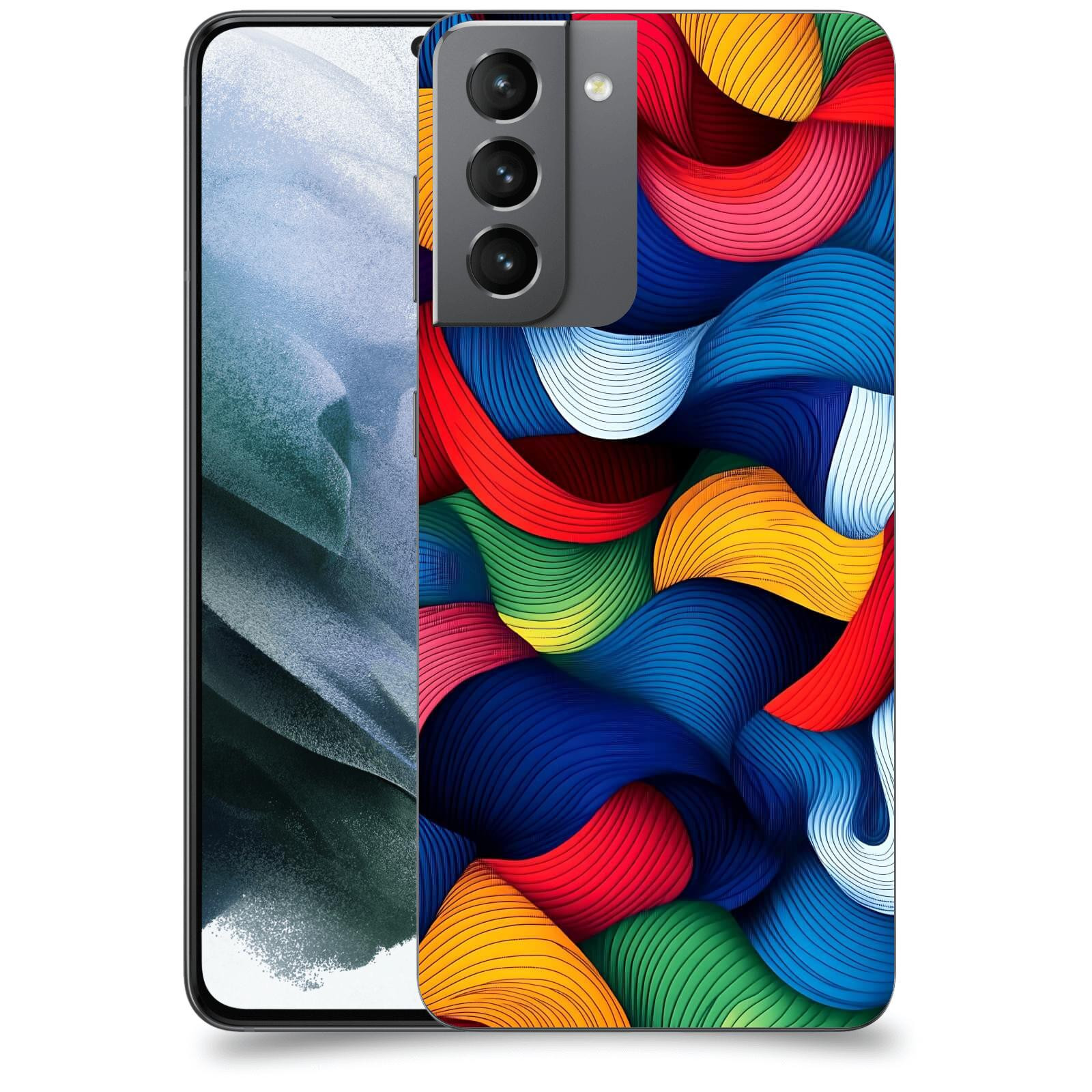 ACOVER Kryt na mobil Samsung Galaxy S21 G991B - Barevná energie