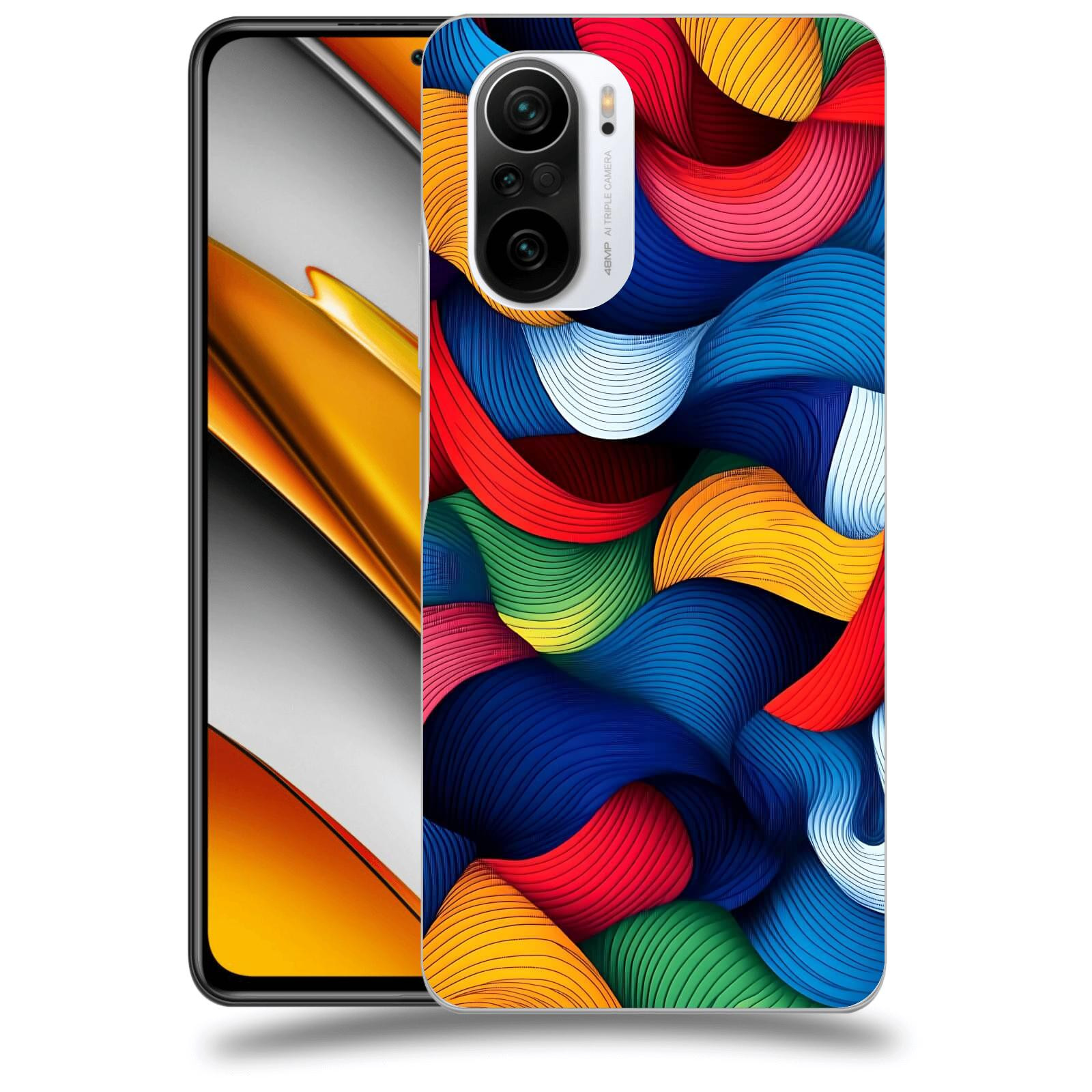 ACOVER Kryt na mobil Xiaomi Poco F3 - Barevná energie