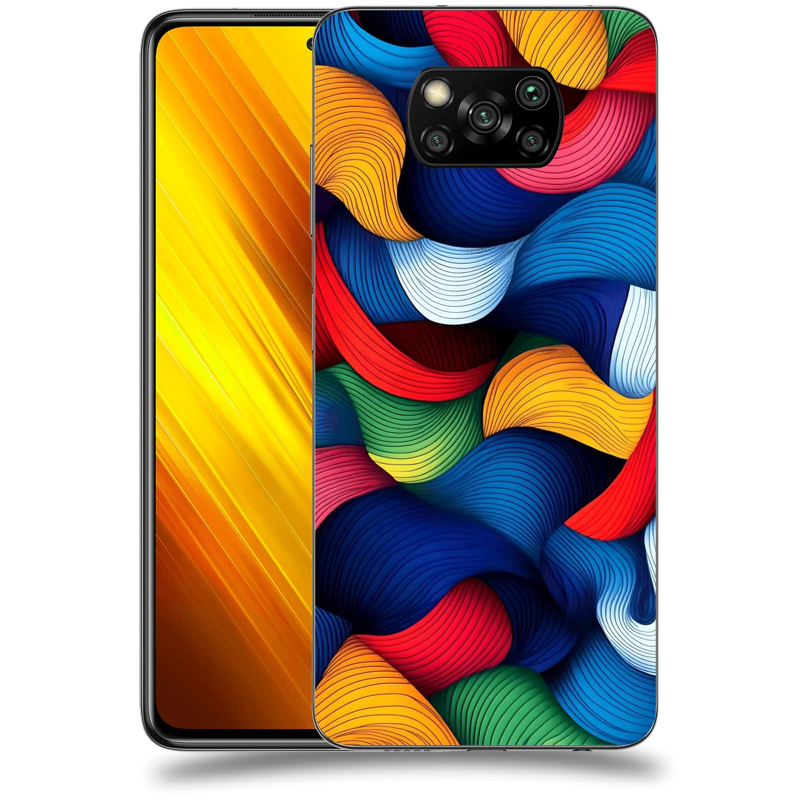 ACOVER Kryt na mobil Xiaomi Poco X3 - Barevná energie