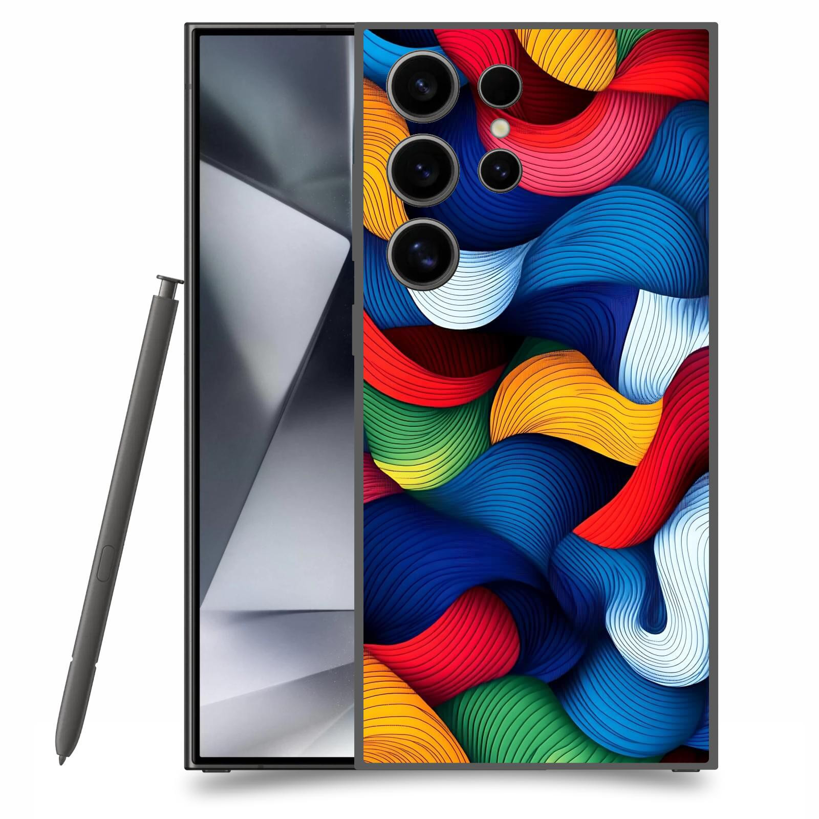 ACOVER Kryt na mobil Samsung Galaxy S24 Ultra - Barevná energie