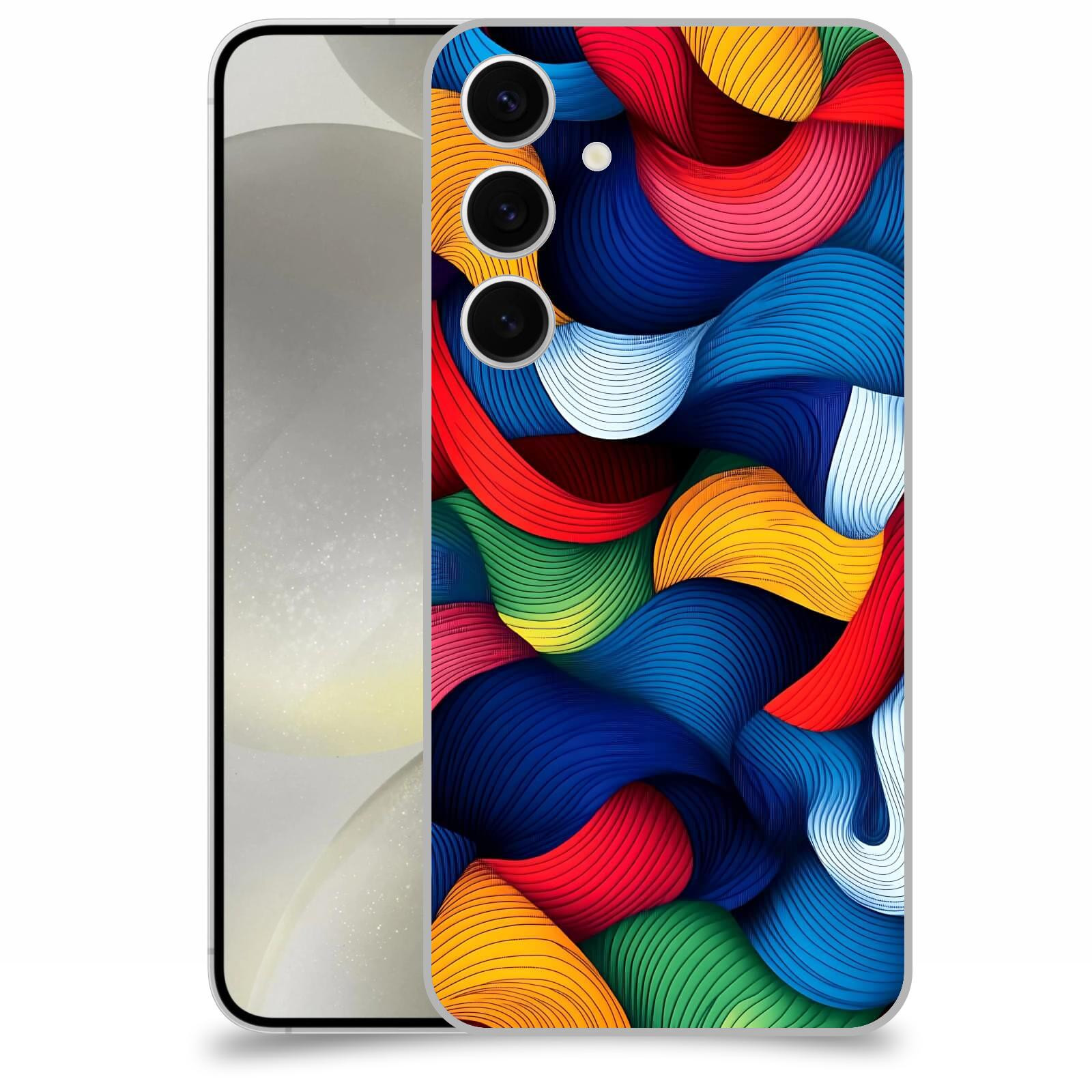 ACOVER Kryt na mobil Samsung Galaxy S24+ - Barevná energie