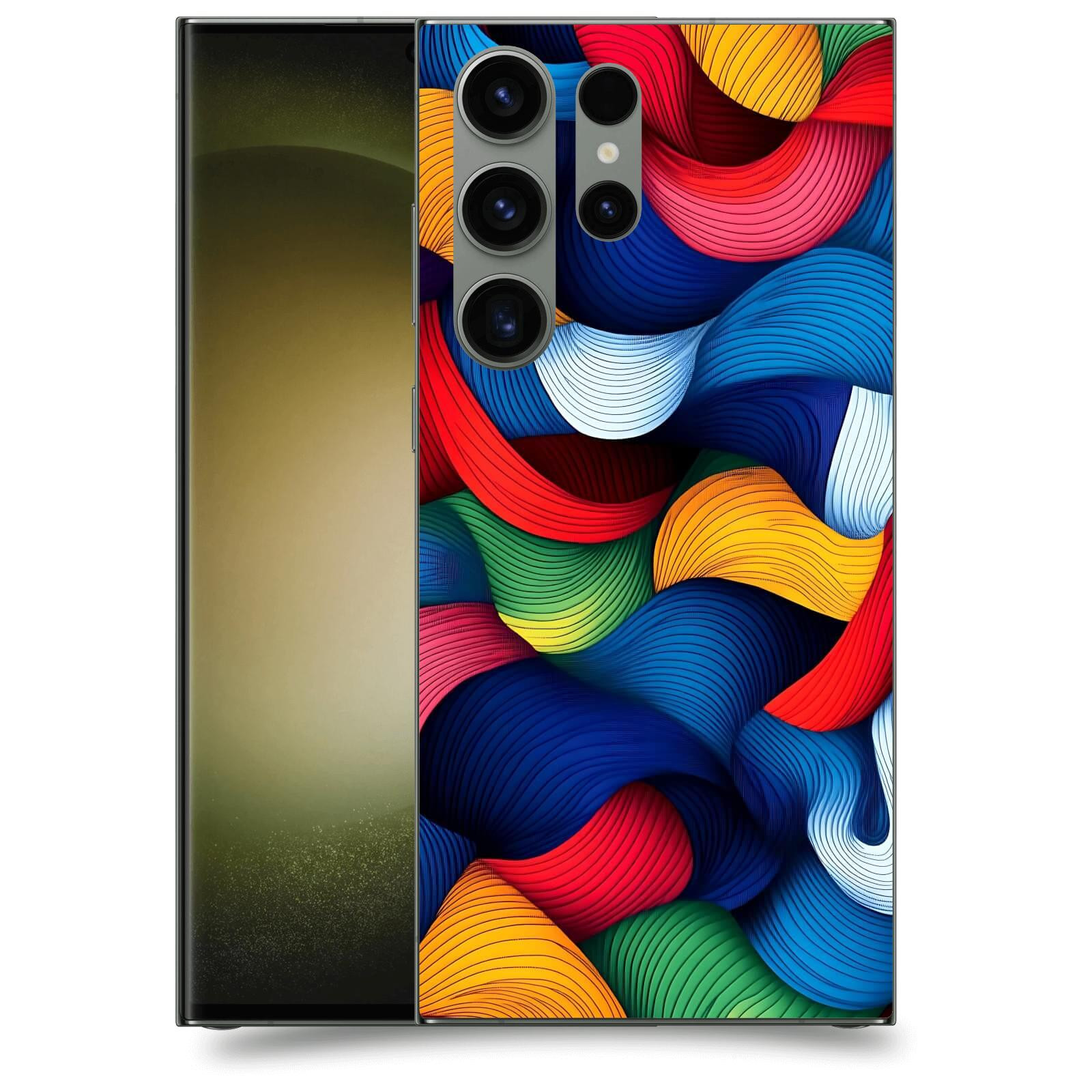 ACOVER Kryt na mobil Samsung Galaxy S23 Ultra 5G - Barevná energie