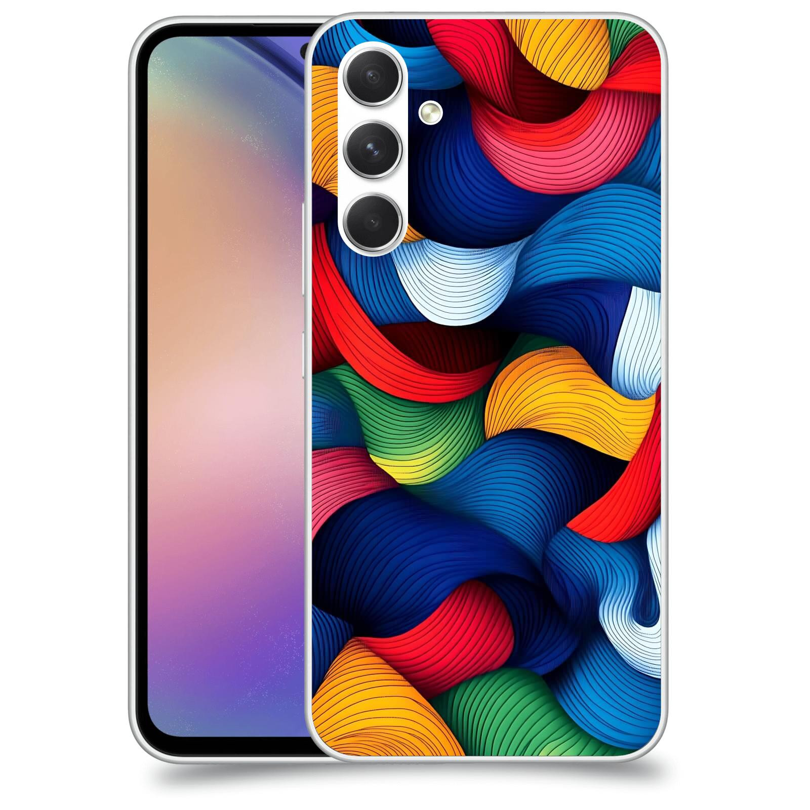 ACOVER Kryt na mobil Samsung Galaxy M54 5G - Barevná energie
