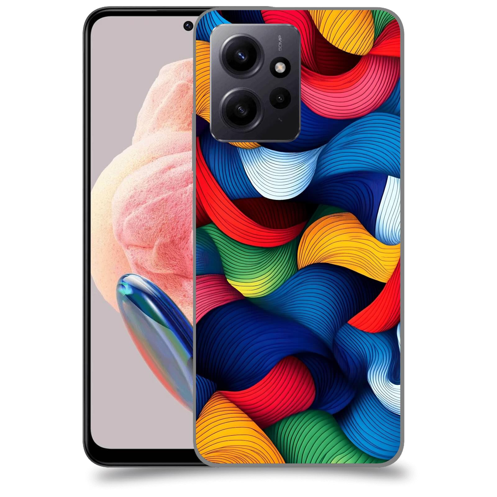 ACOVER Kryt na mobil Xiaomi Redmi Note 12 4G - Barevná energie