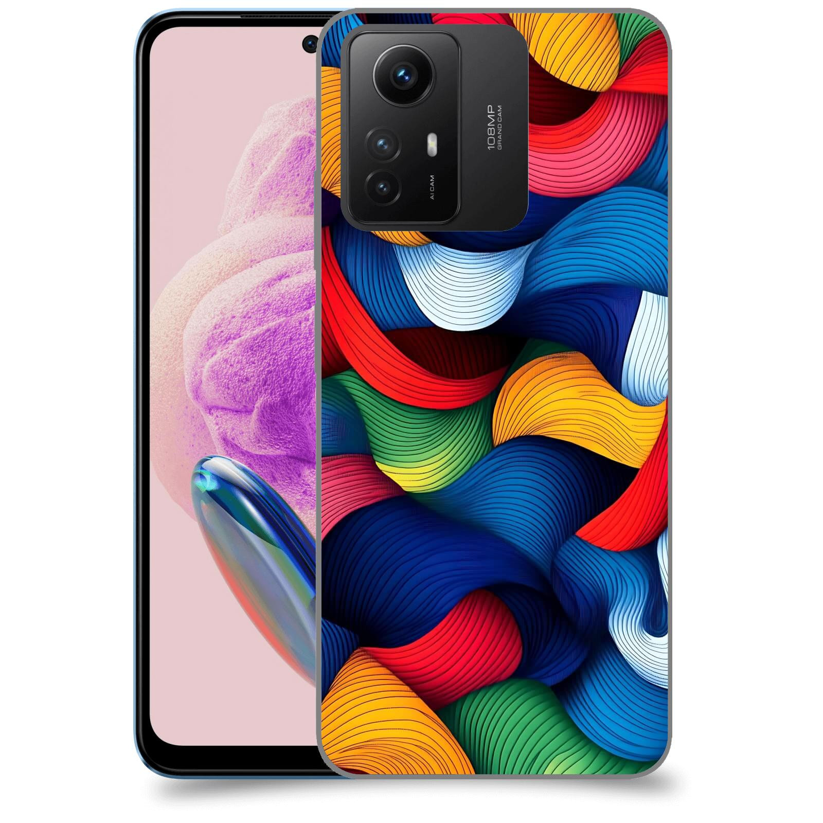 ACOVER Kryt na mobil Xiaomi Redmi Note 12S - Barevná energie