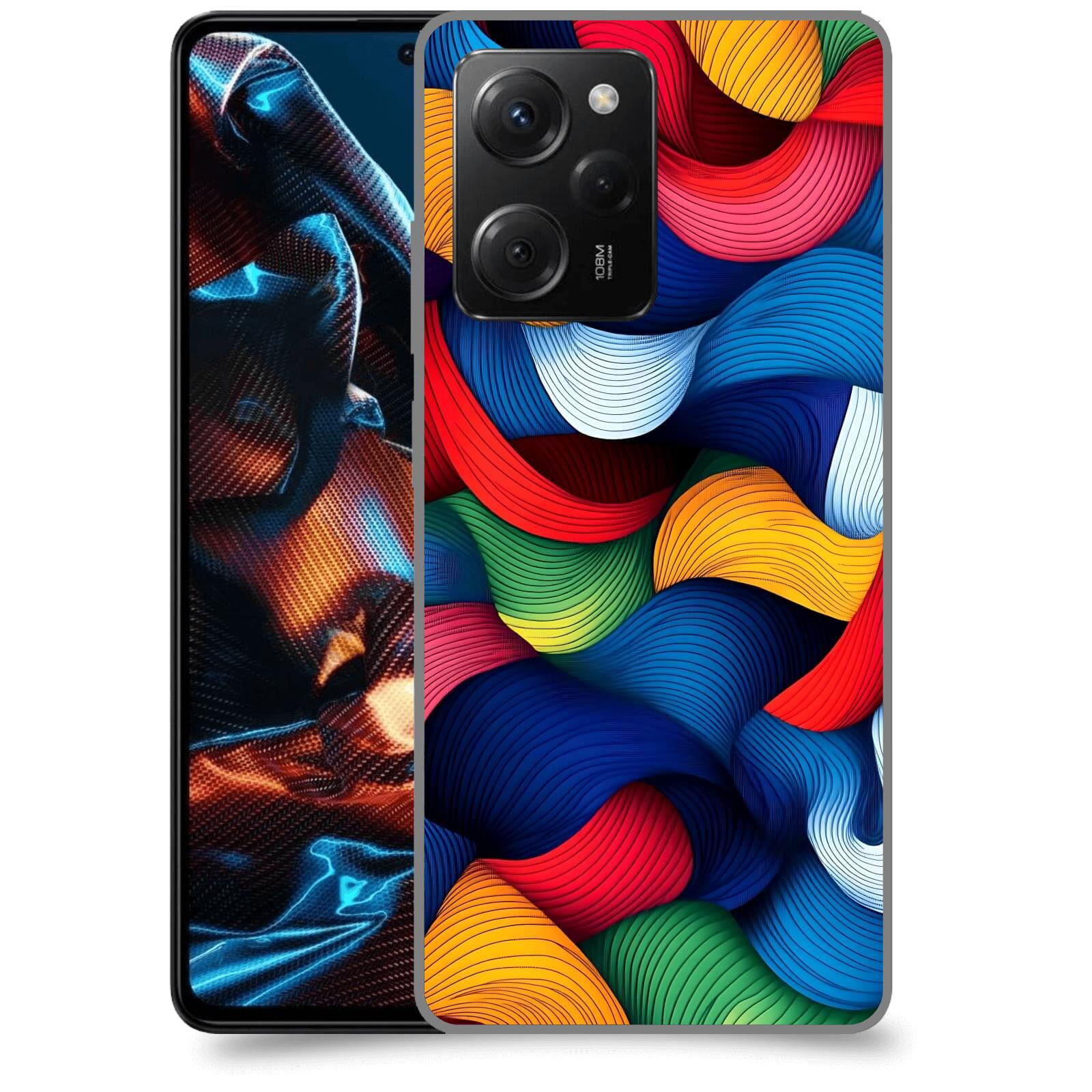 ACOVER Kryt na mobil Xiaomi Poco X5 Pro - Barevná energie